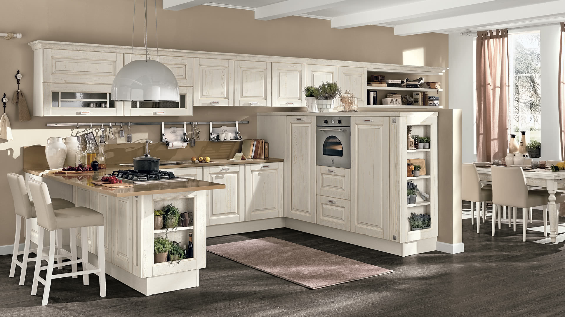 Laura - Cucine Classiche Contemporanee - Cucine LUBE