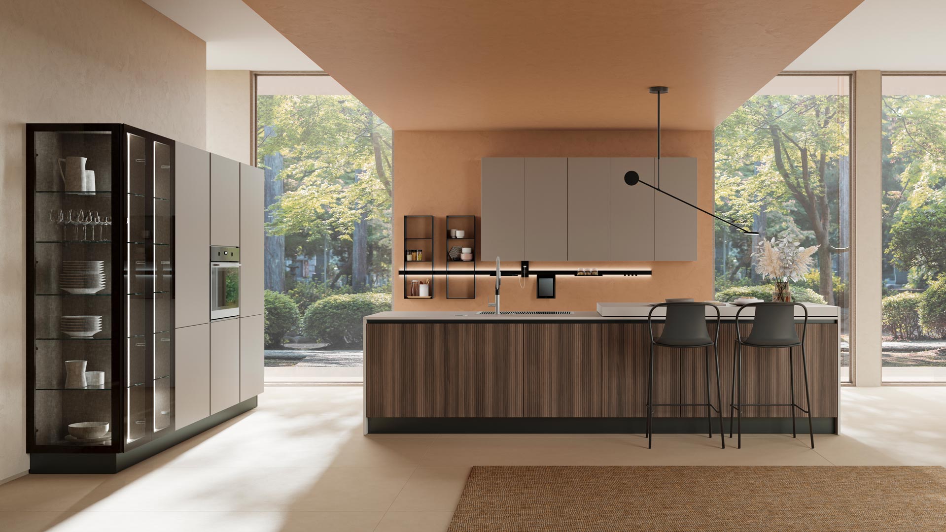 Round - Cucine Moderne - Cucine LUBE