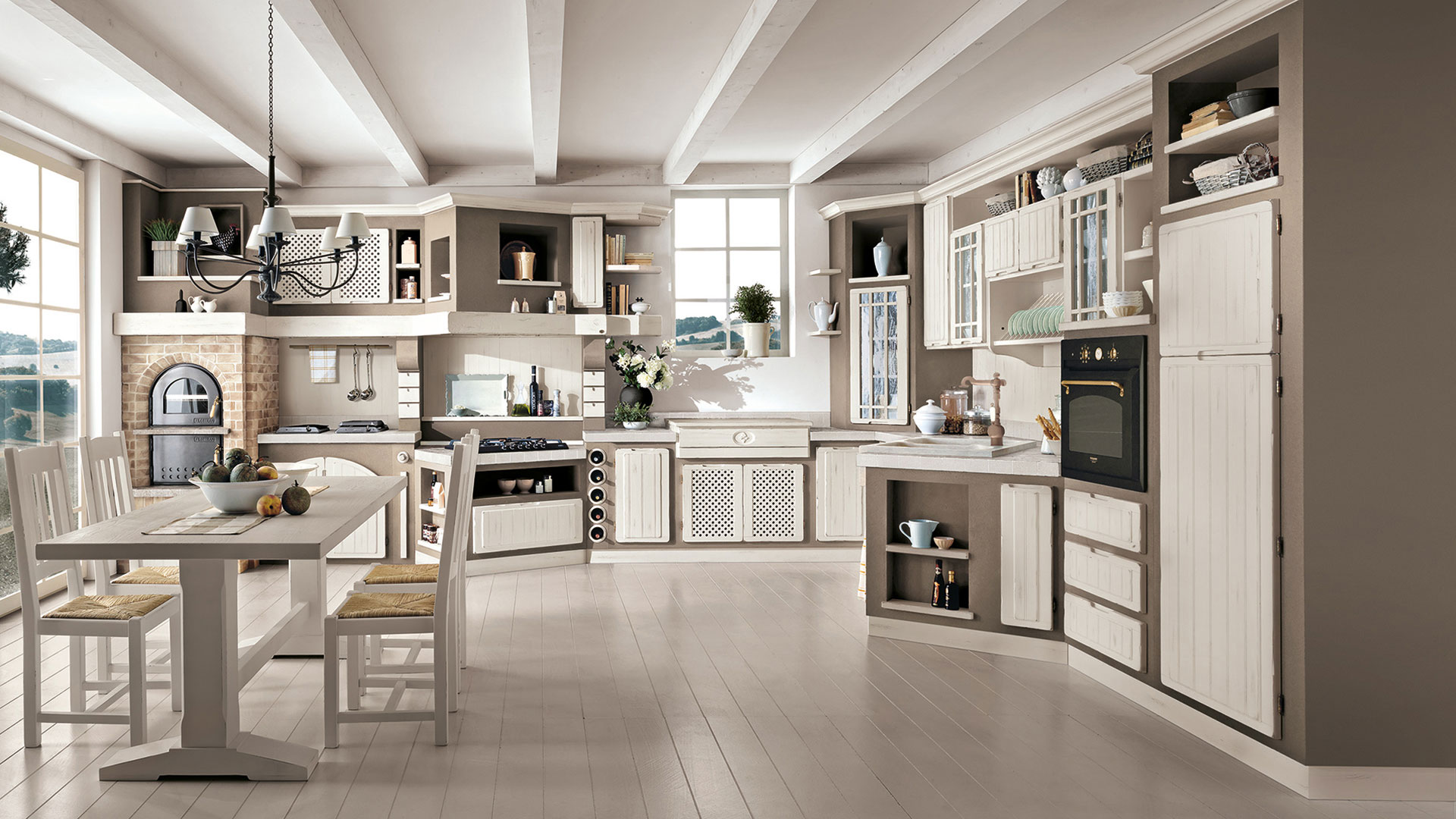 Elena - Cucine Borgo Antico - Cucine LUBE