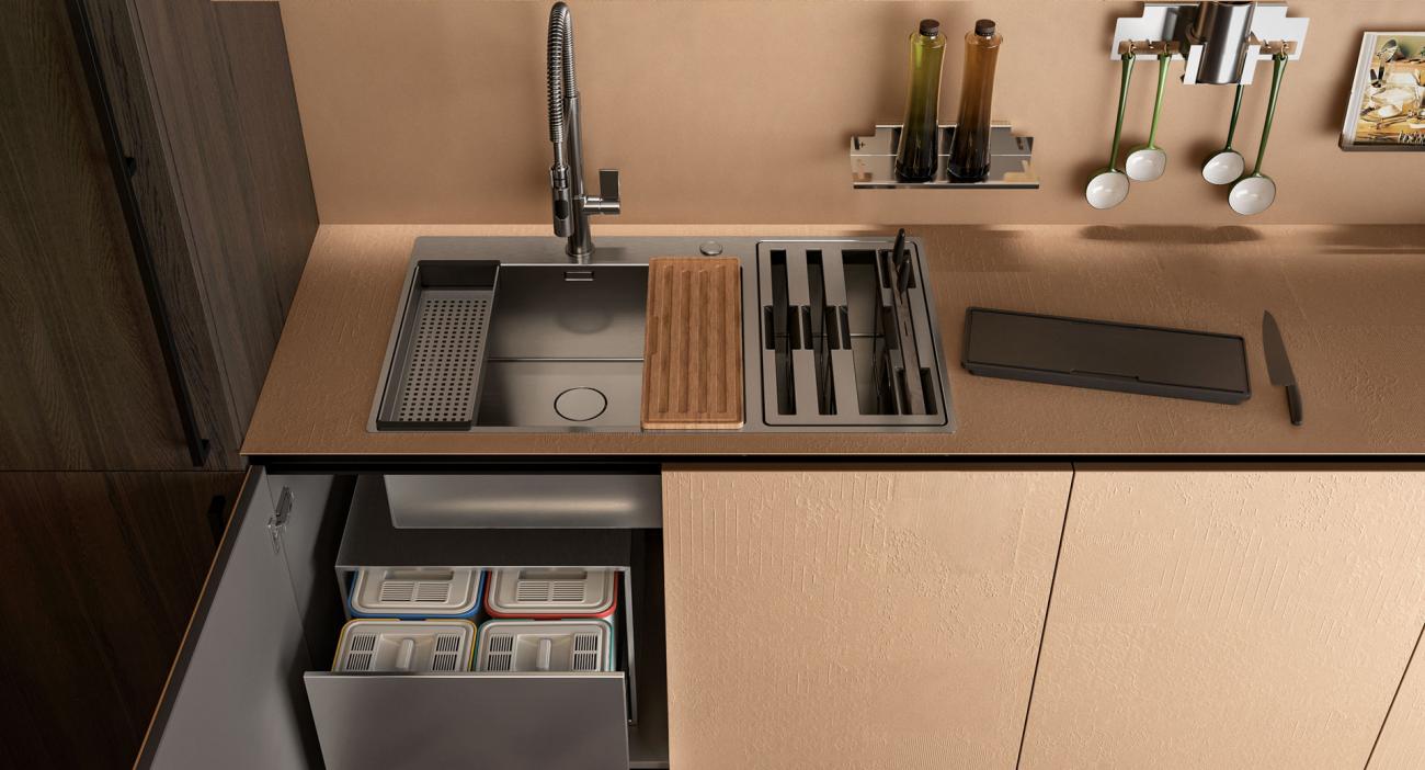 Cocinas Modernas - Clover - Composición Design Collection 3
