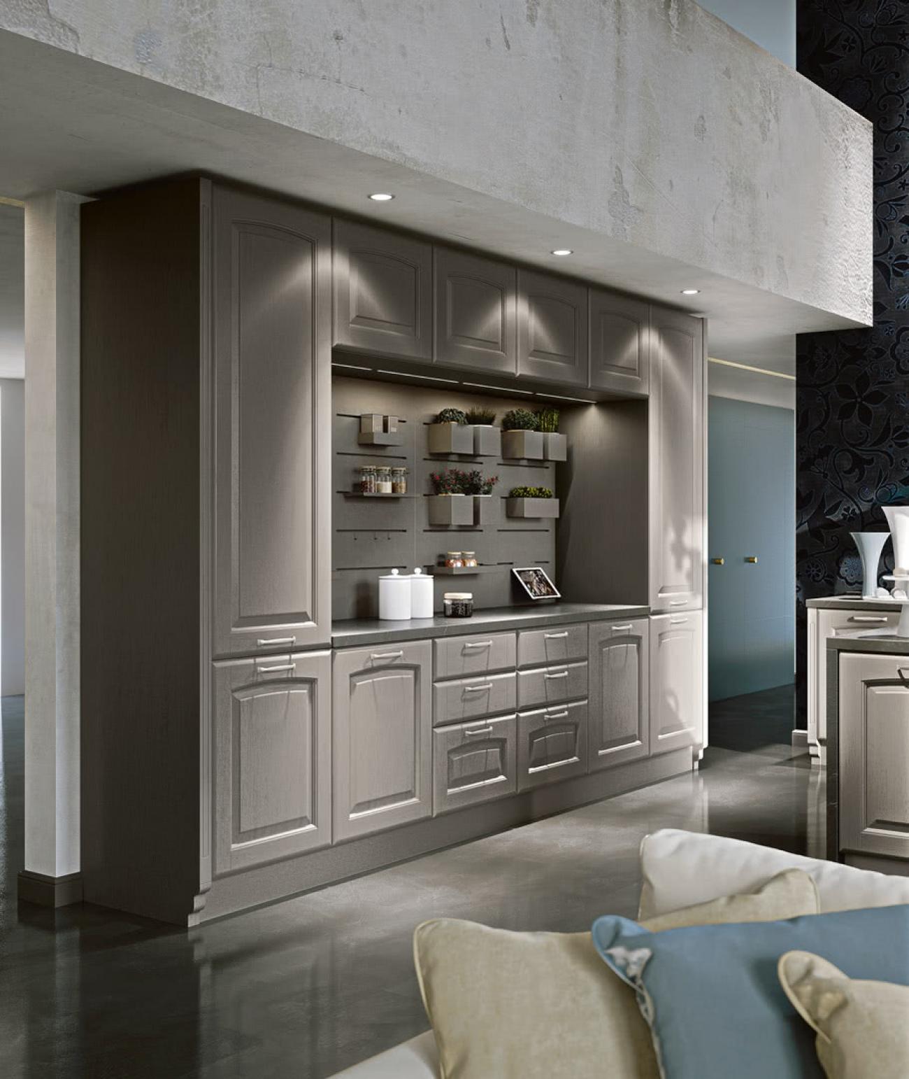 Cucine Classiche Contemporanee - Veronica - Composizione 1

