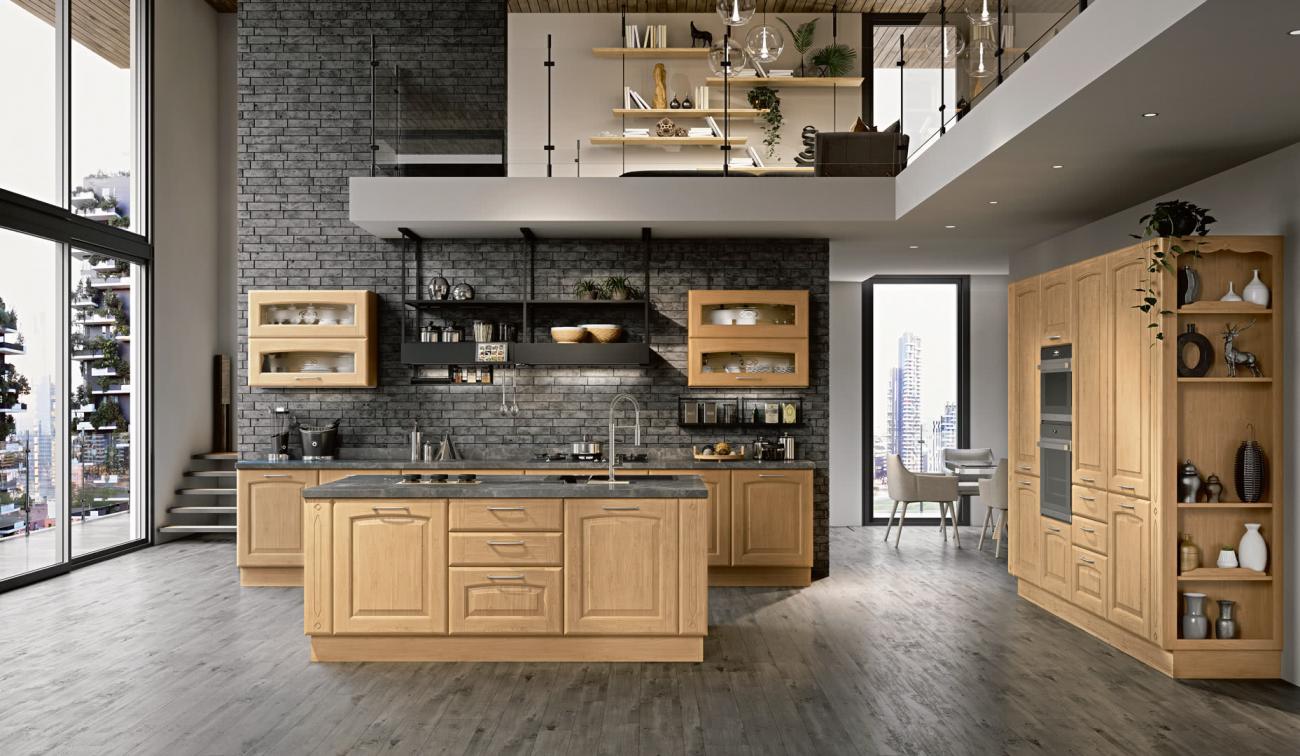 Cucine Classiche Contemporanee - Veronica - Composizione 3
