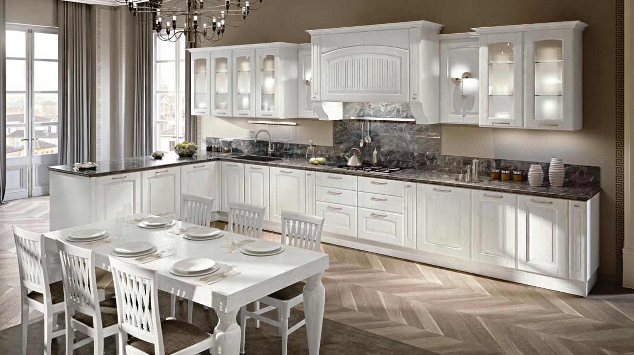 Cucine Classiche Contemporanee - Veronica - Composizione 4
