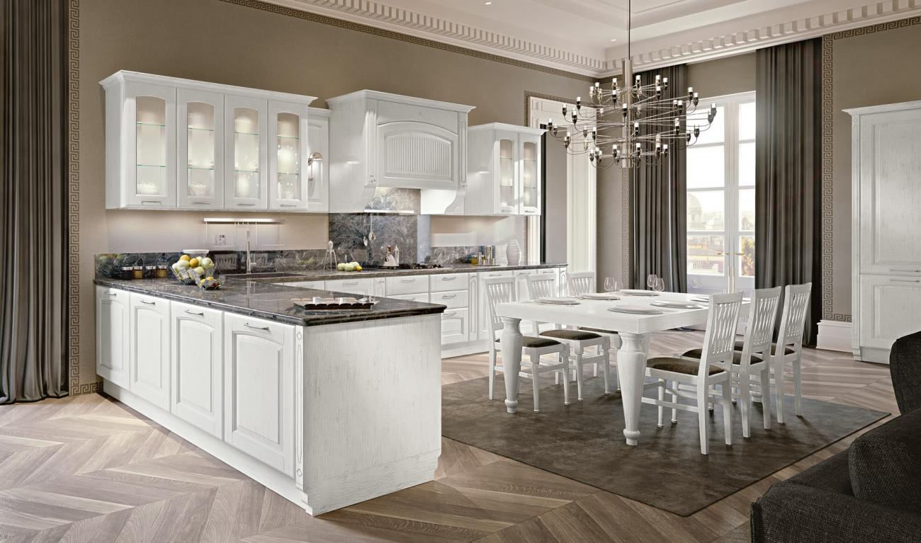 Cucine Classiche Contemporanee - Veronica - Composizione 4
