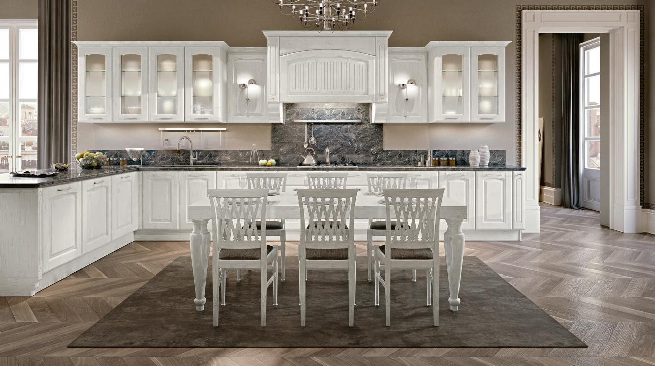 Cucine Classiche Contemporanee - Veronica - Composizione 4
