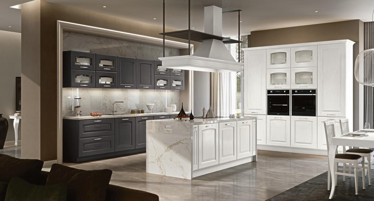 Cucine Classiche Contemporanee - Veronica - Composizione 5
