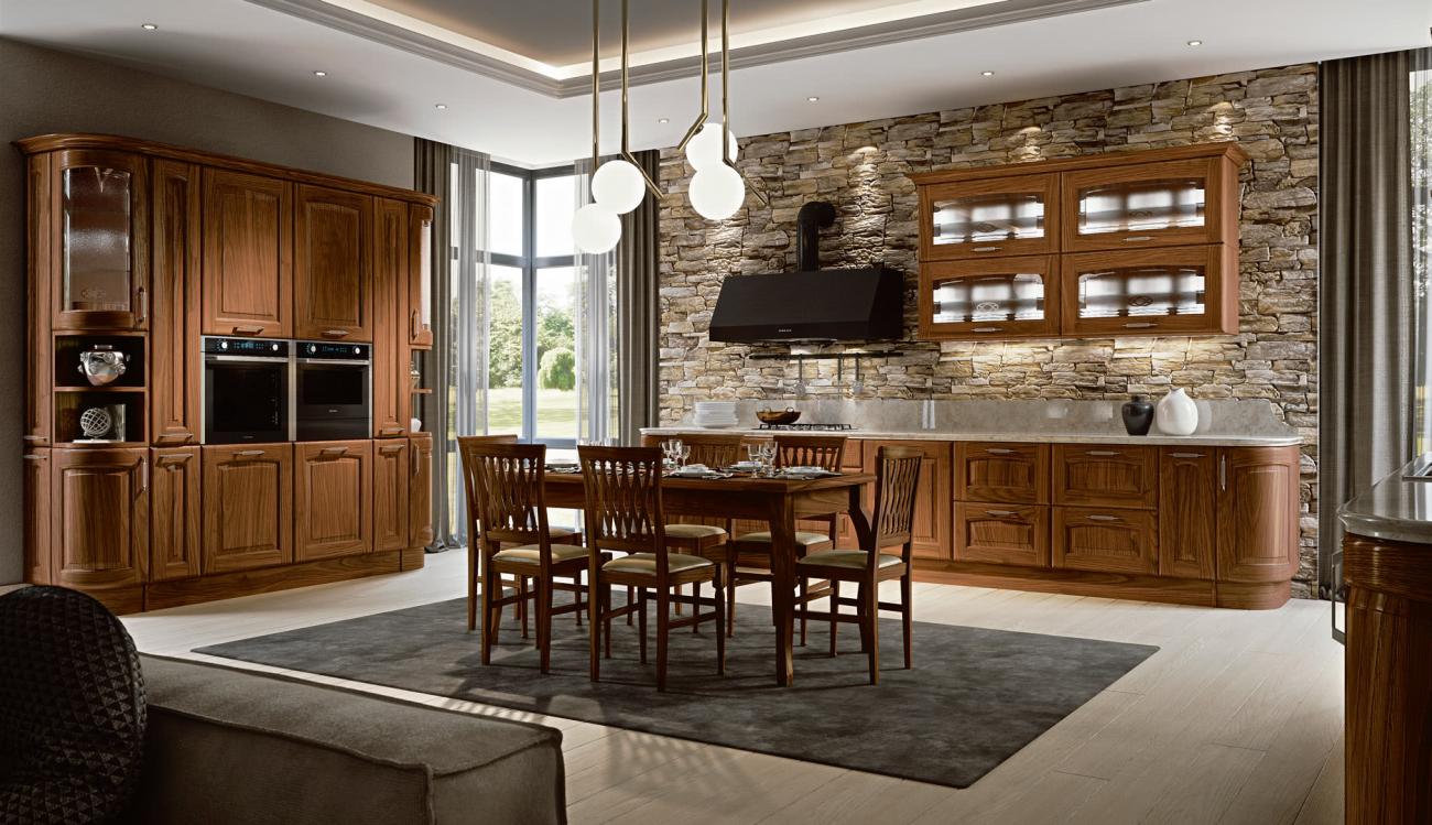 Cucine Classiche Contemporanee - Veronica - Composizione 8
