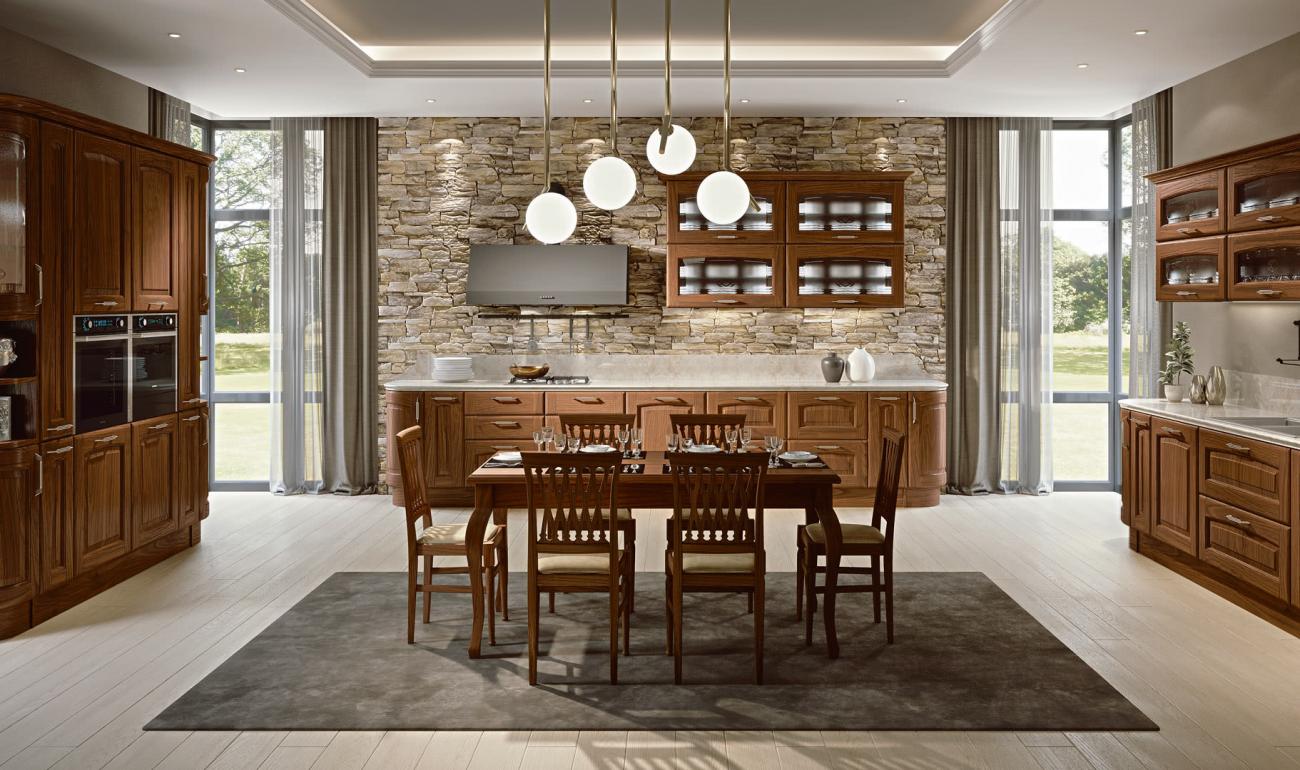 Cucine Classiche Contemporanee - Veronica - Composizione 8
