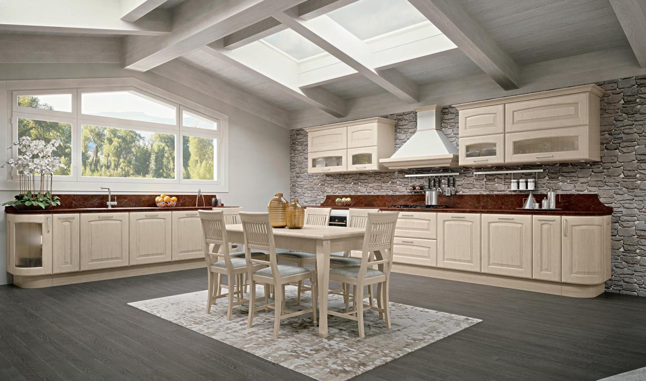 Cucine Classiche Contemporanee - Veronica - Composizione 9
