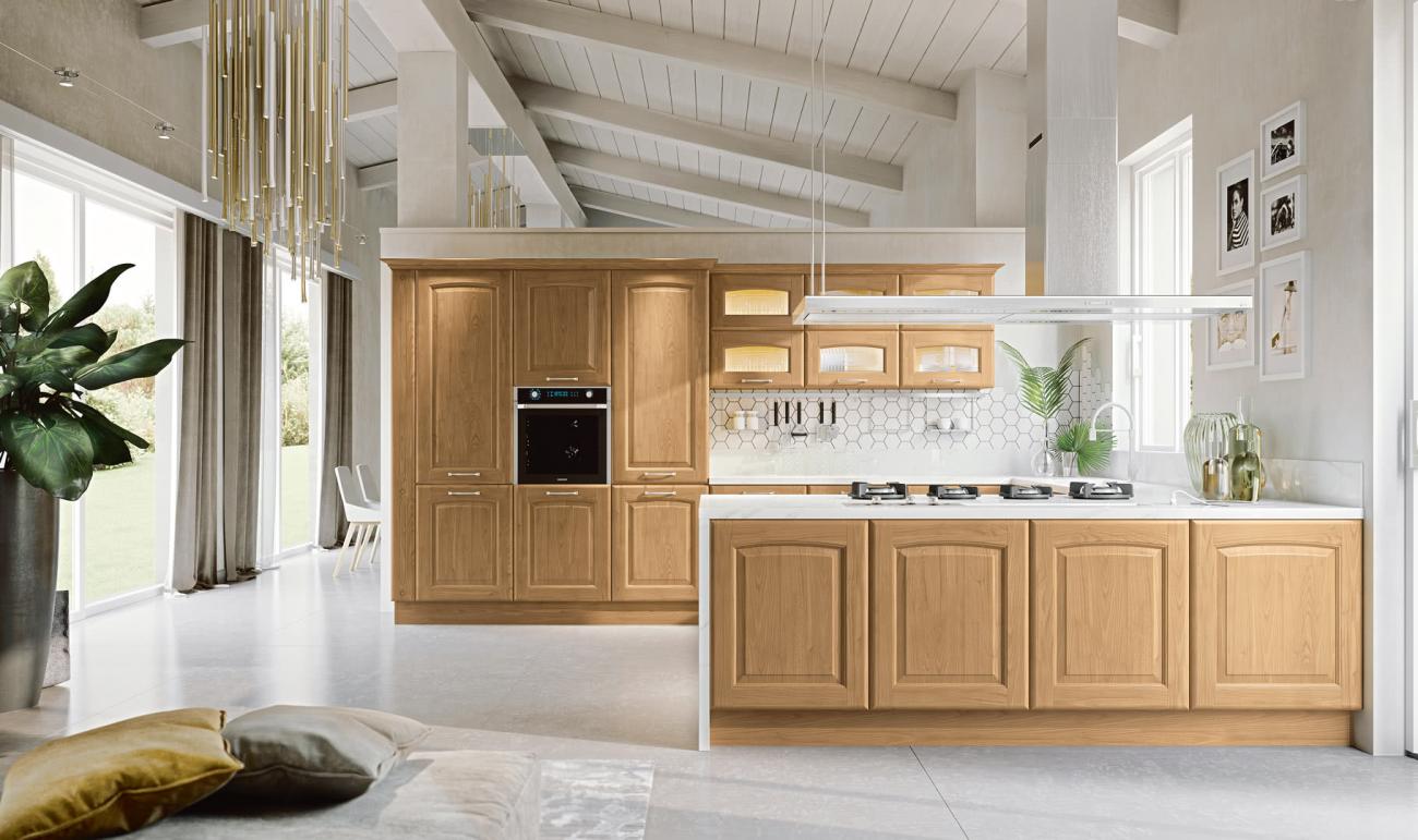 Cucine Classiche Contemporanee - Veronica - Composizione 10
