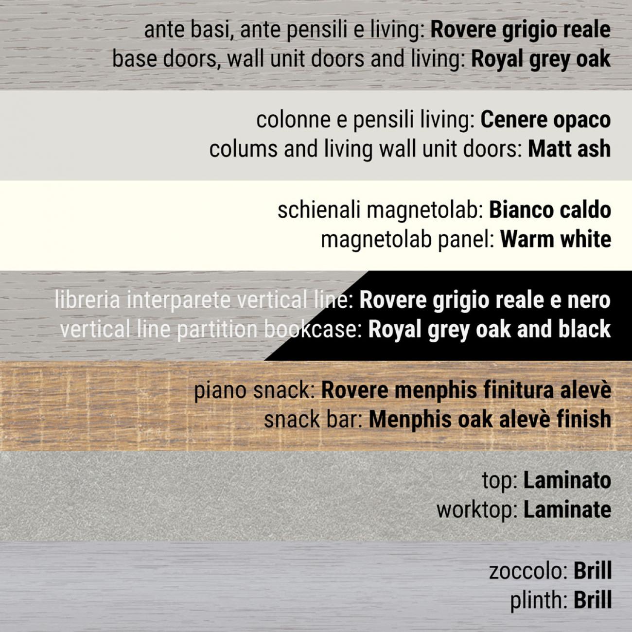 Cucine Moderne - Luna - Composizione 10
