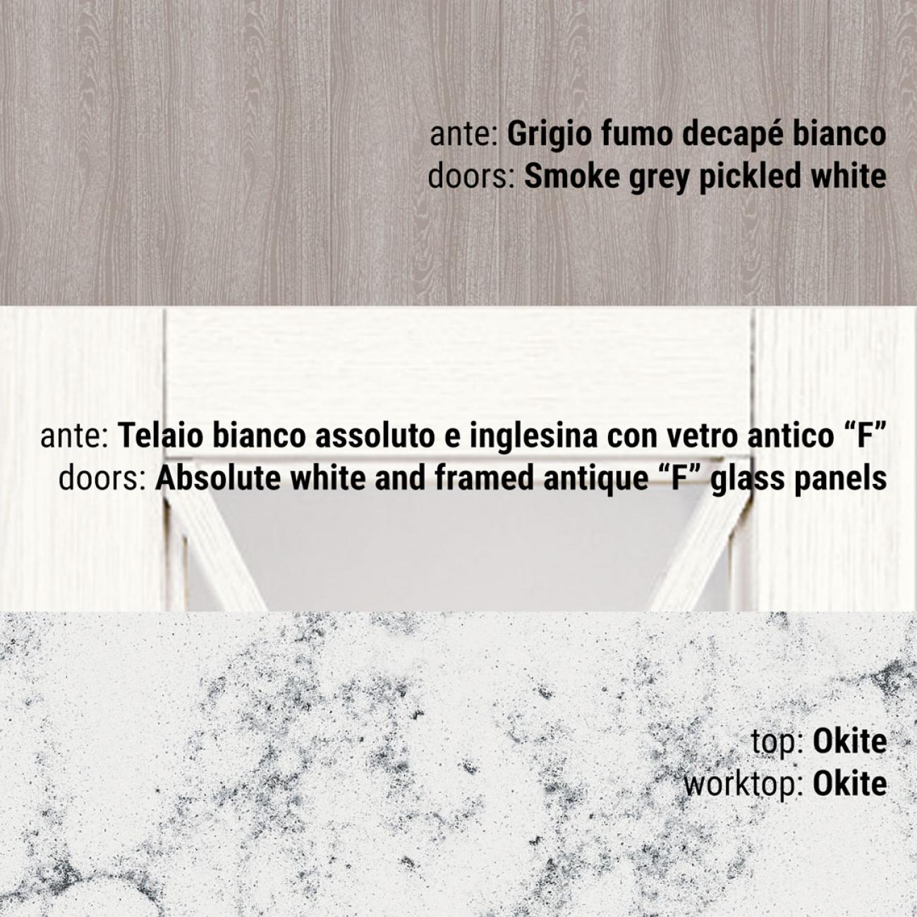 Cucine Classiche Contemporanee - Agnese - Composizione 2
