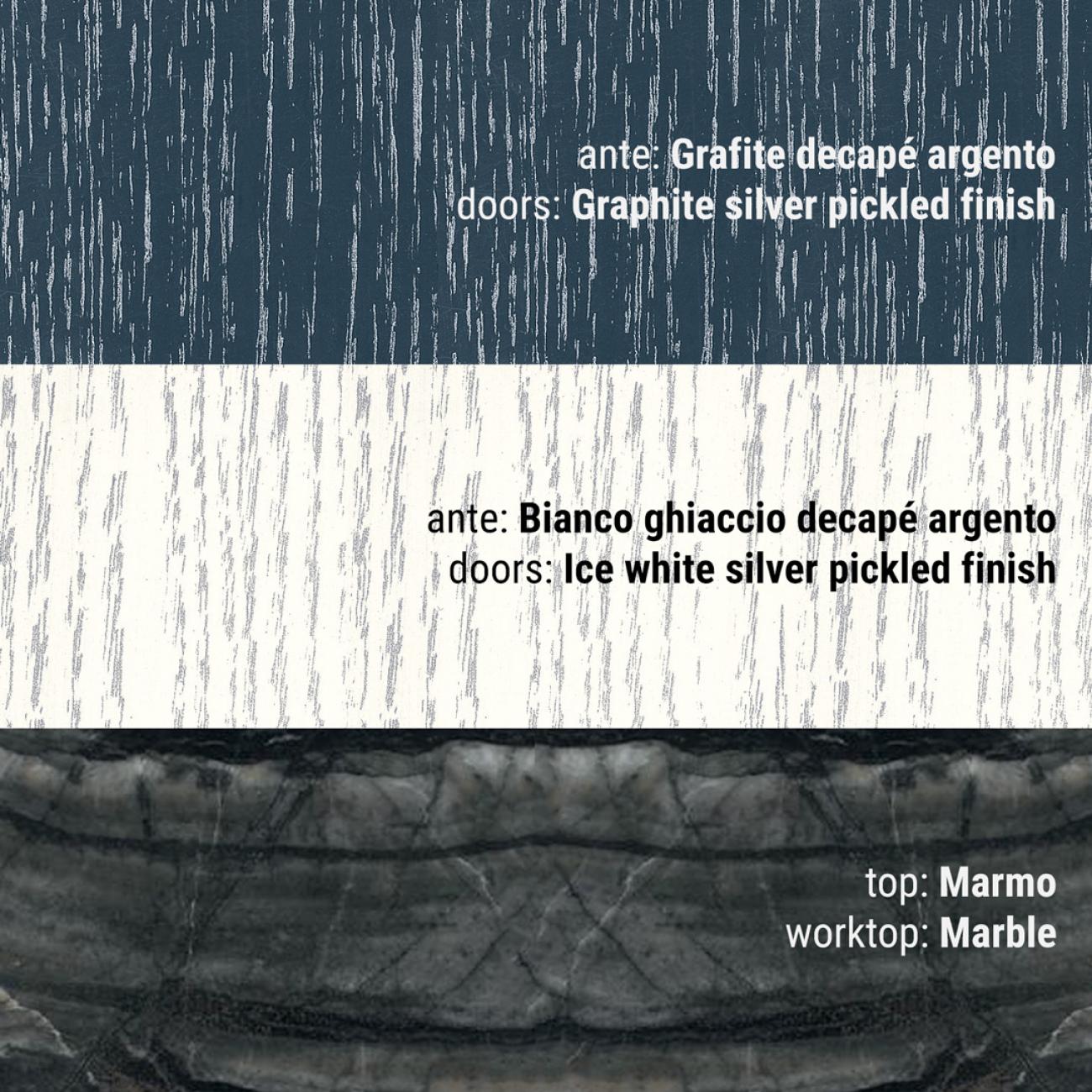 Cucine Classiche Contemporanee - Pantheon - Composizione 6
