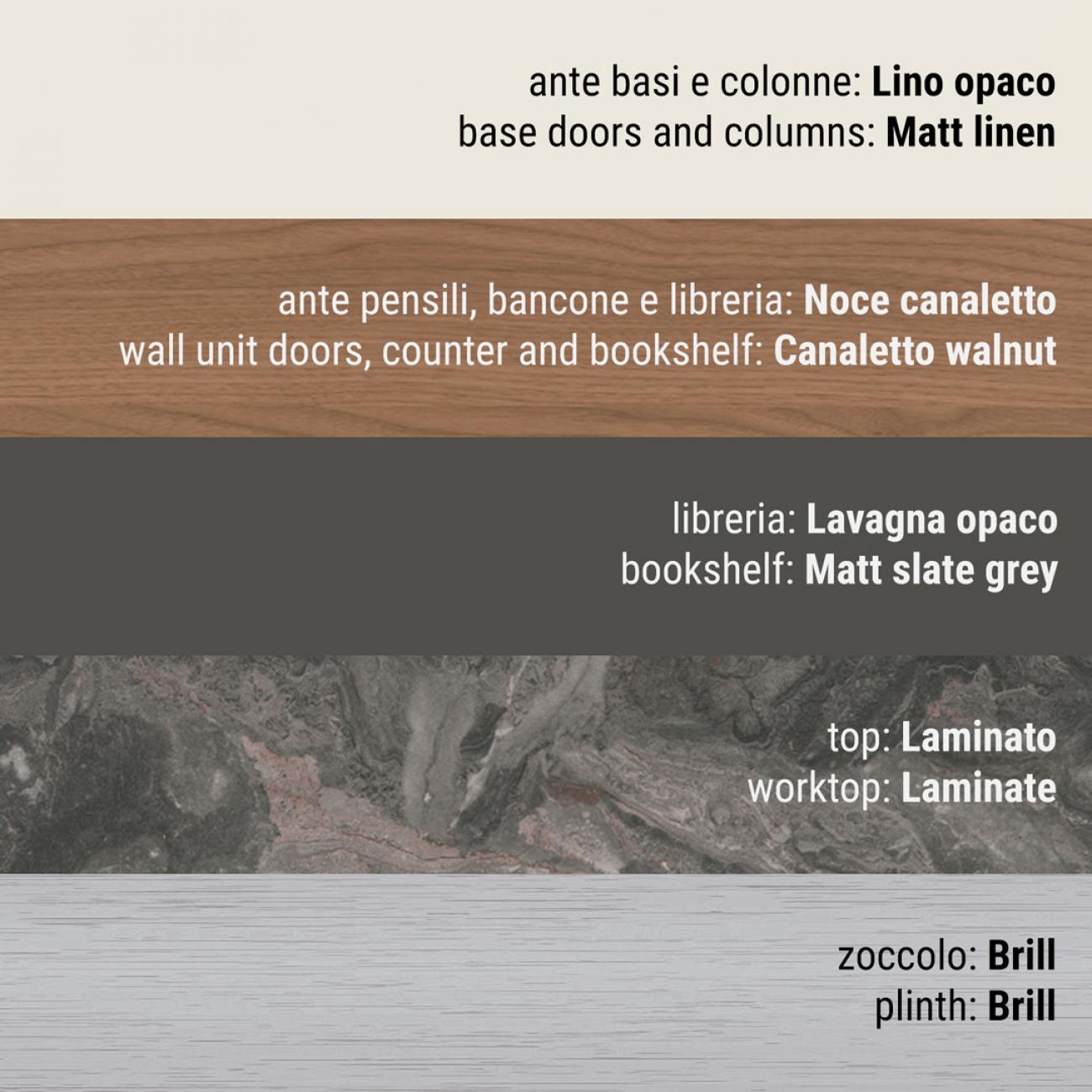 Cucine Moderne - Luna - Composizione 1
