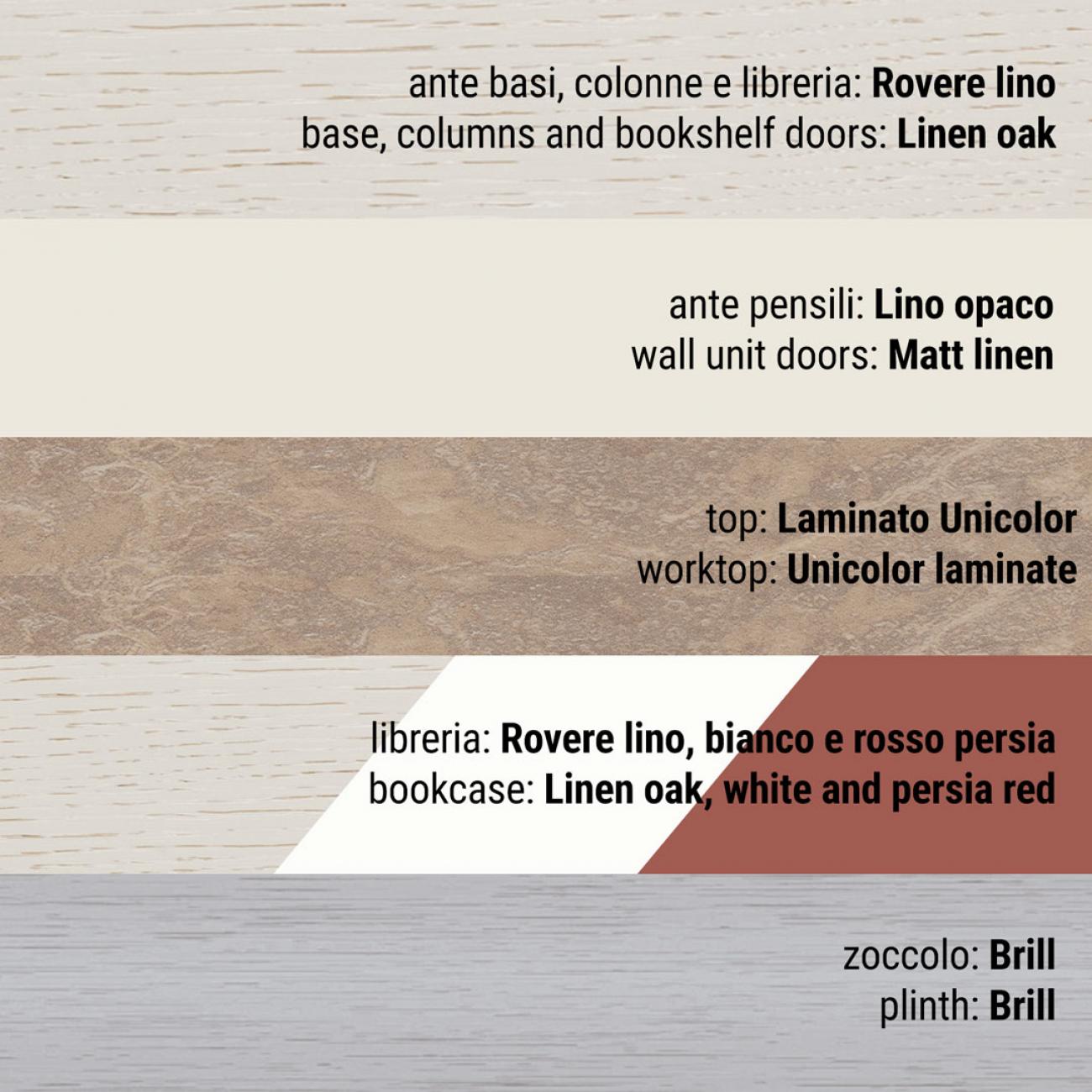 Cucine Moderne - Luna - Composizione 6
