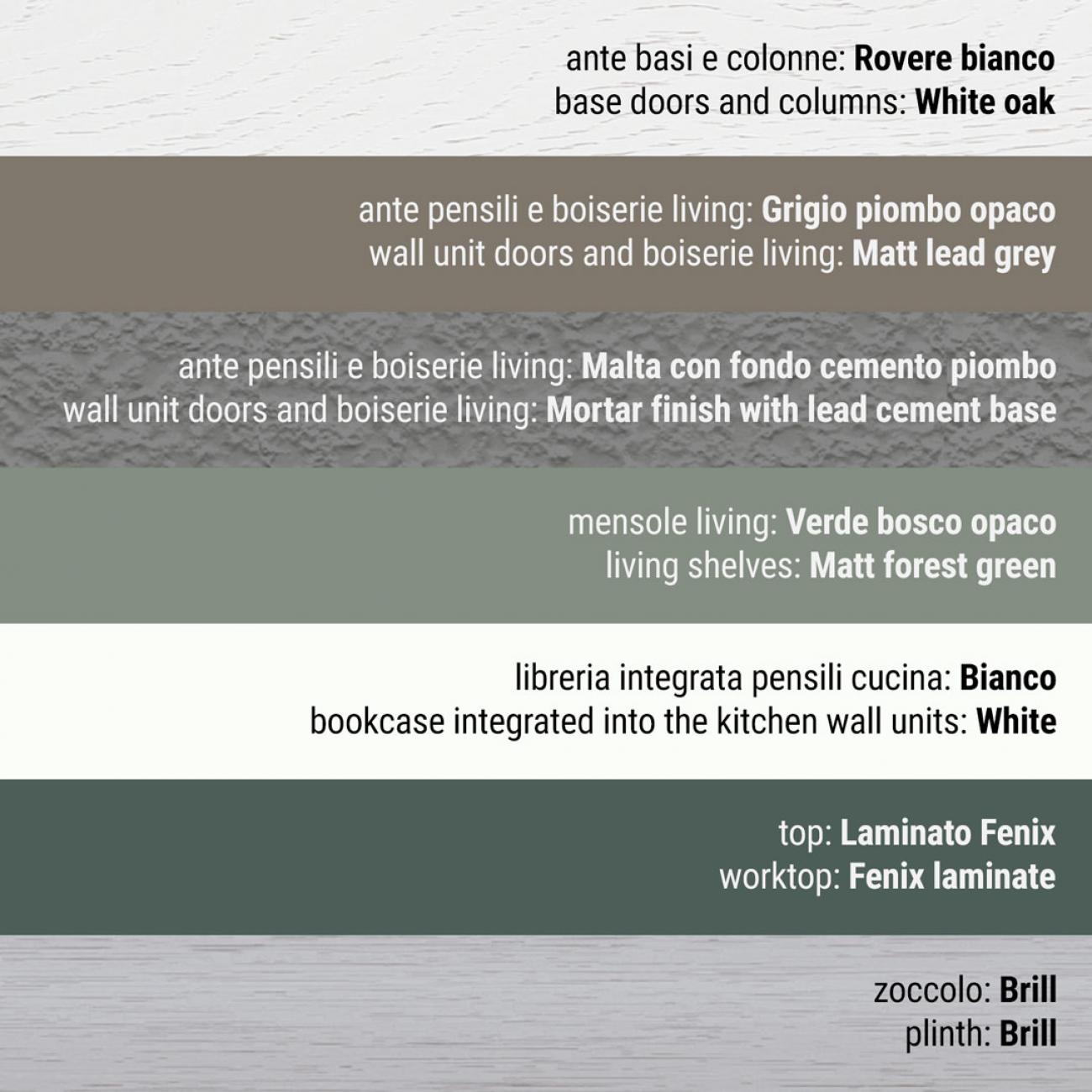 Cucine Moderne - Luna - Composizione 7
