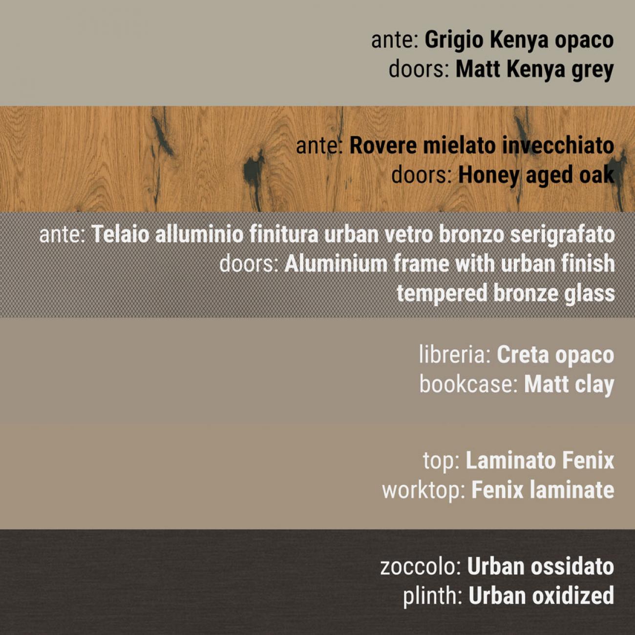Modern Kitchens - Oltre - Composition 12
