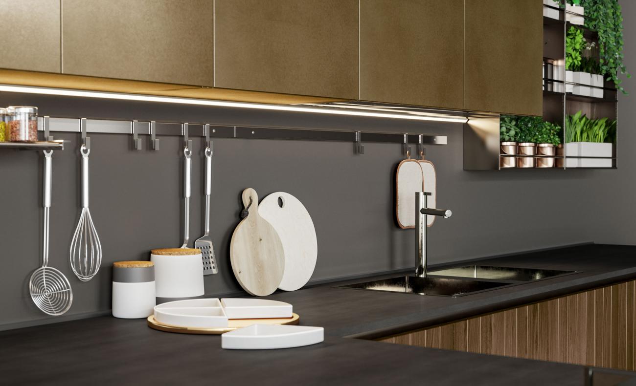 Cocinas Modernas - Clover - Composición Design Collection 4
