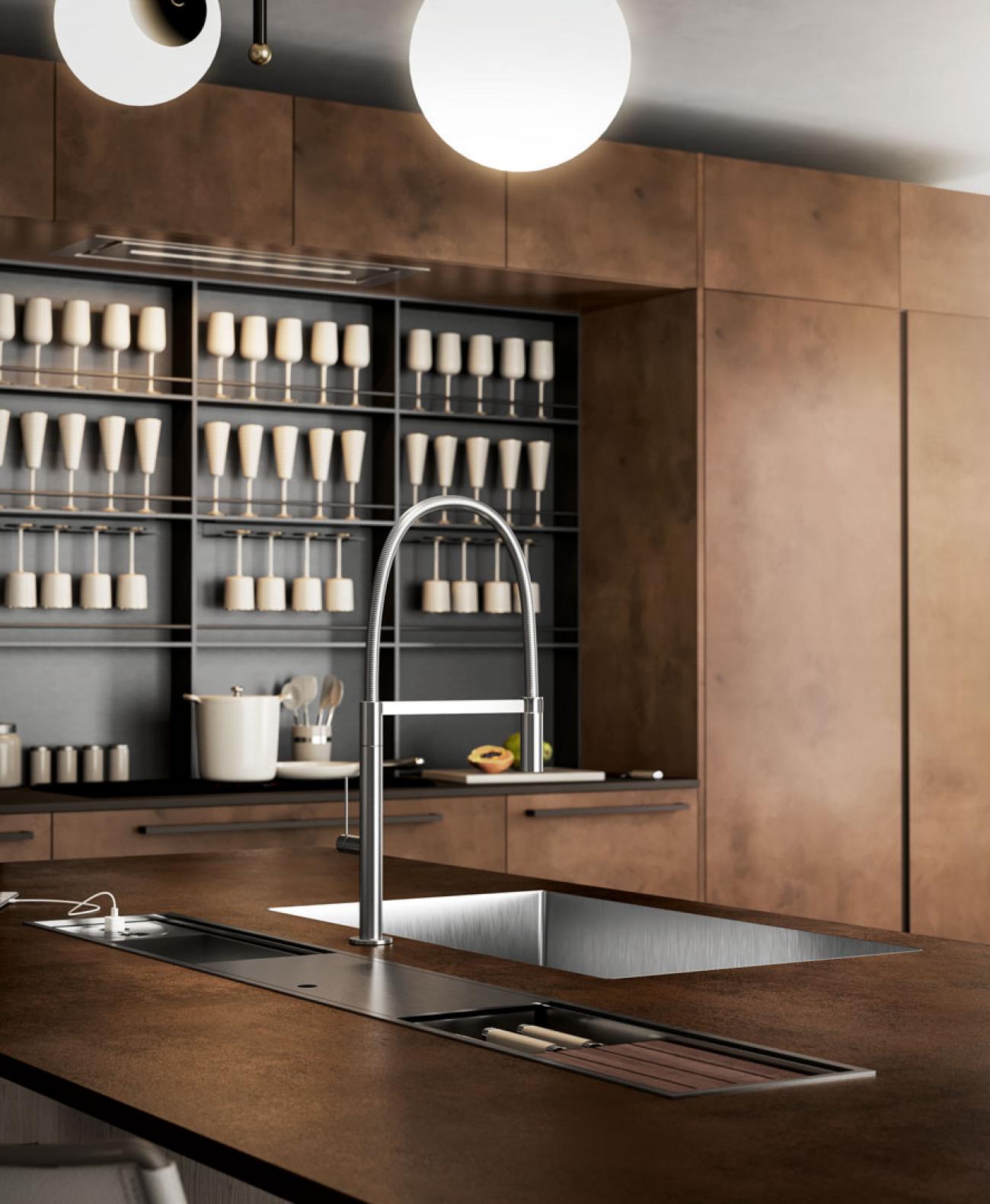 Cocinas Modernas - Clover - Composición Design Collection 5
