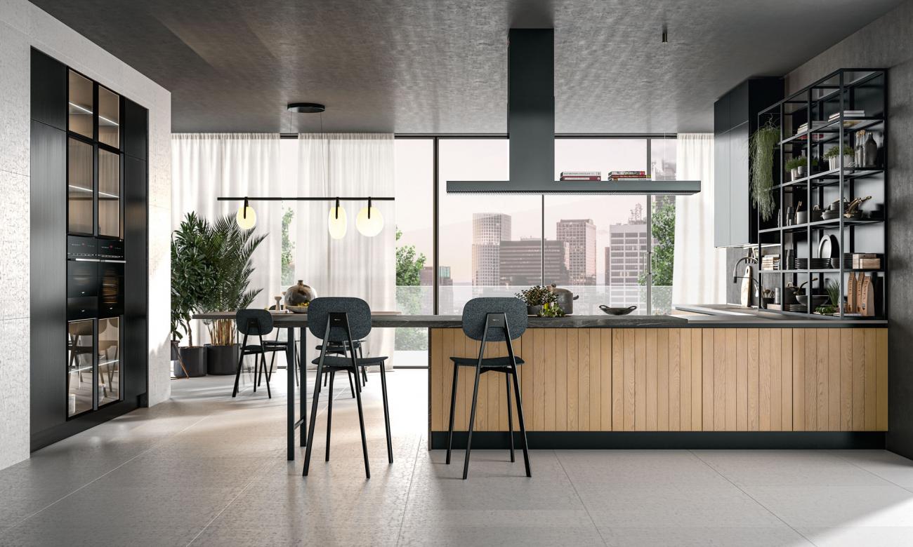 Cocinas Modernas - Clover - Composición Design Collection 6
