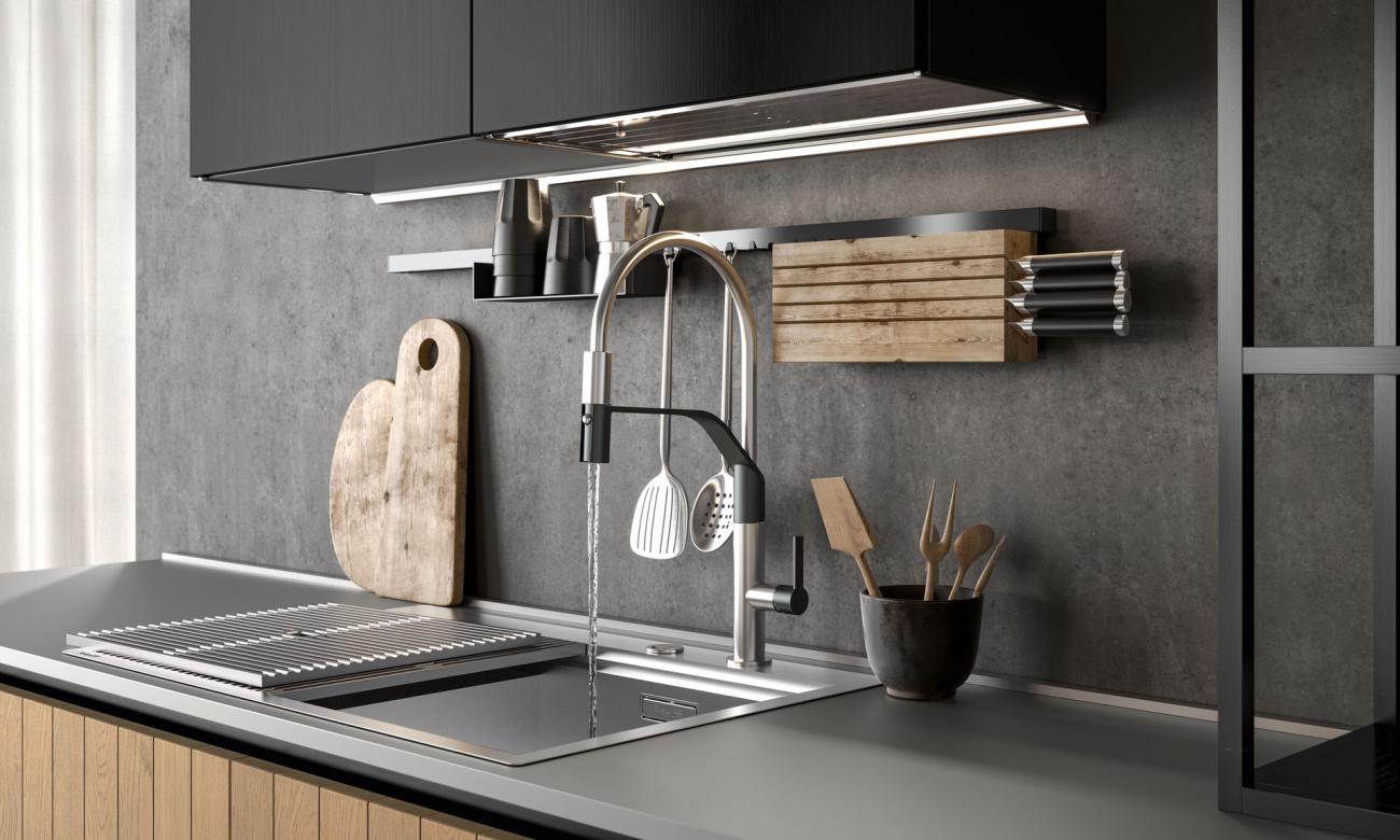 Cocinas Modernas - Clover - Composición Design Collection 6
