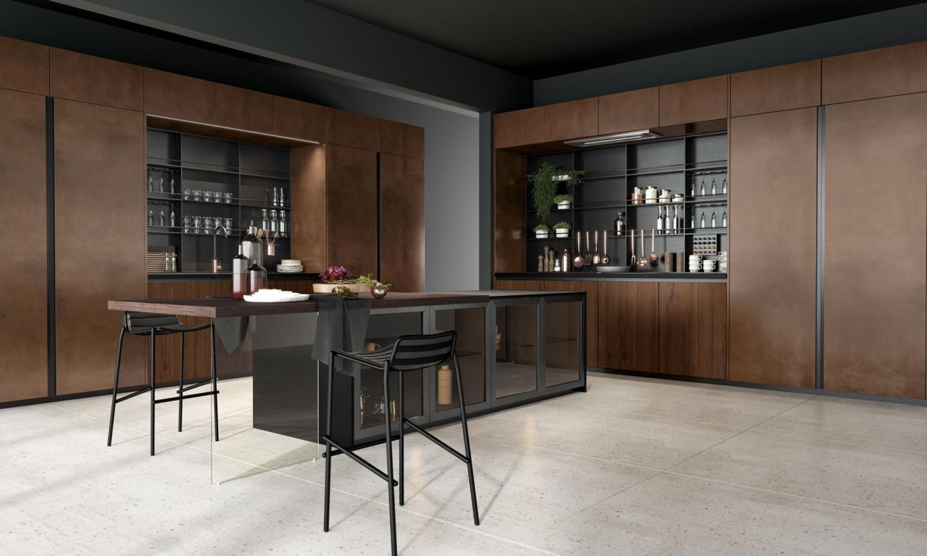 Modern Kitchens - Oltre - Design Collection 4 composition
