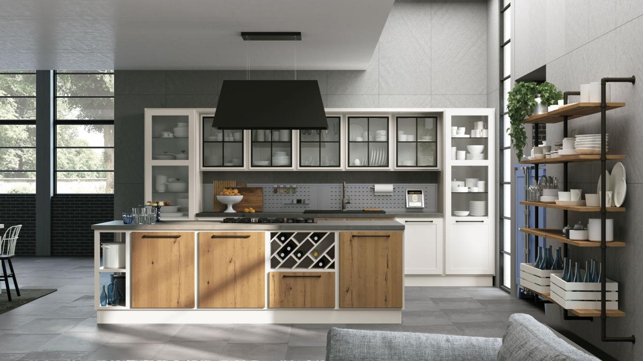 Cucine Classiche Contemporanee - Provenza - Composizione 9
