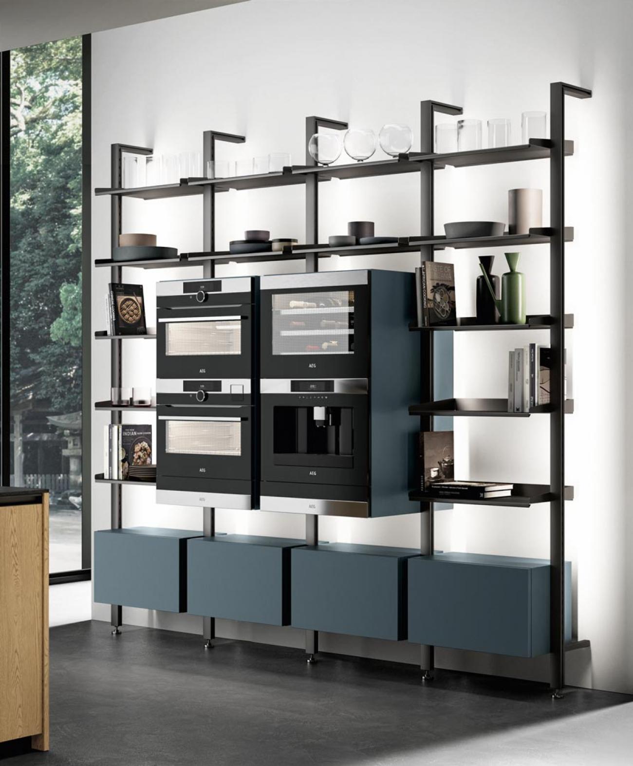 Cucine Moderne - Immagina Wood - Composizione 1
