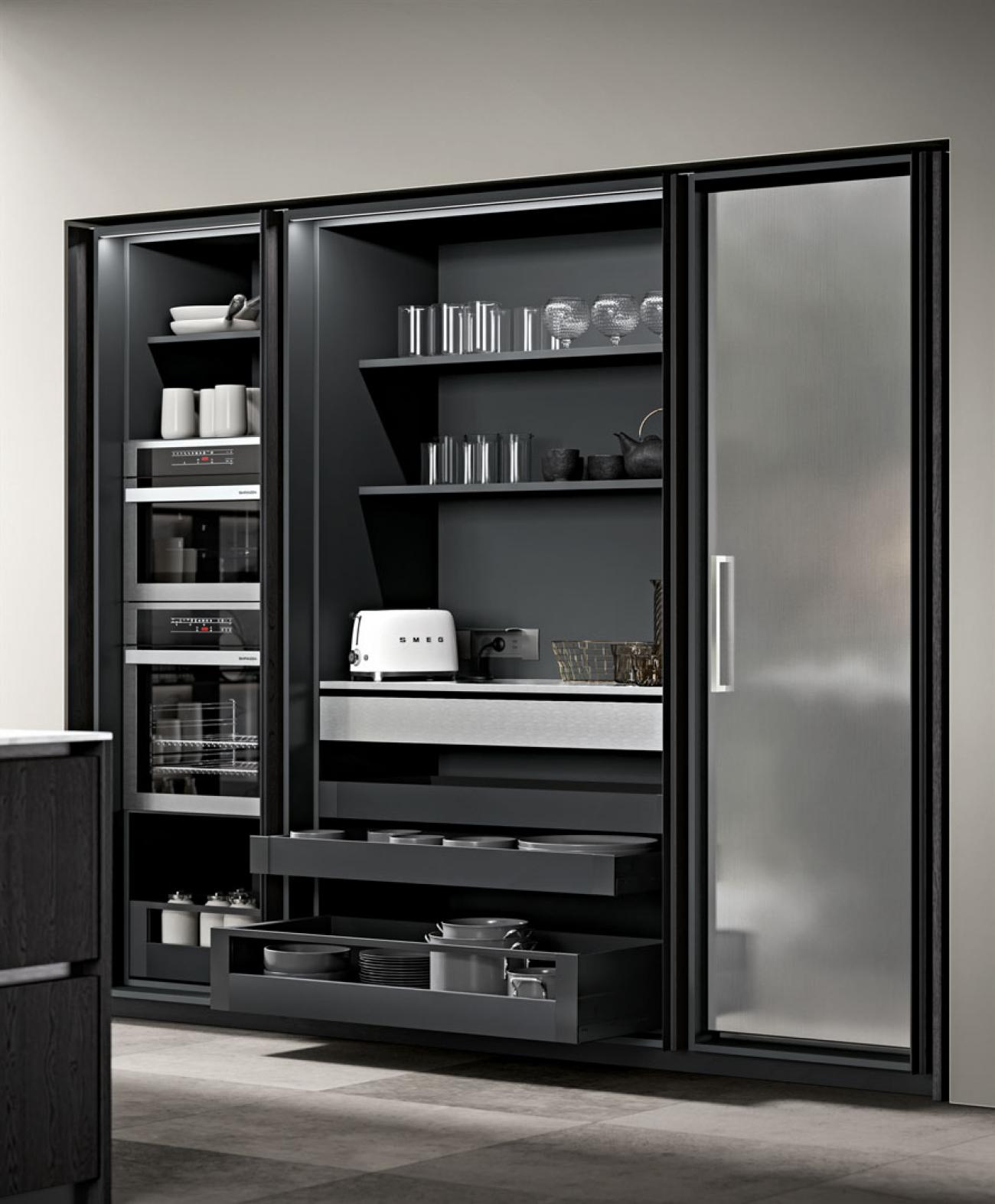 Cucine Moderne - Immagina Wood - Composizione 2
