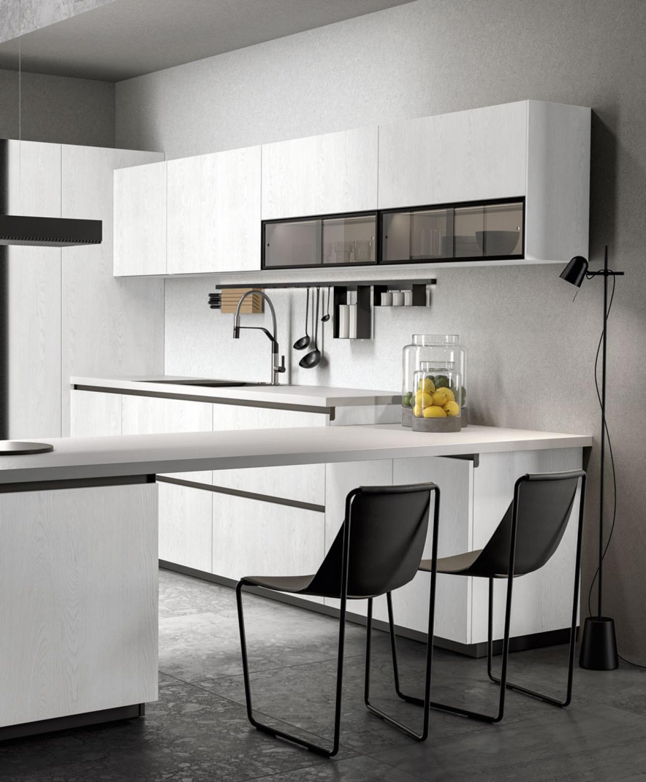 Cucine Moderne - Immagina Wood - Composizione 3
