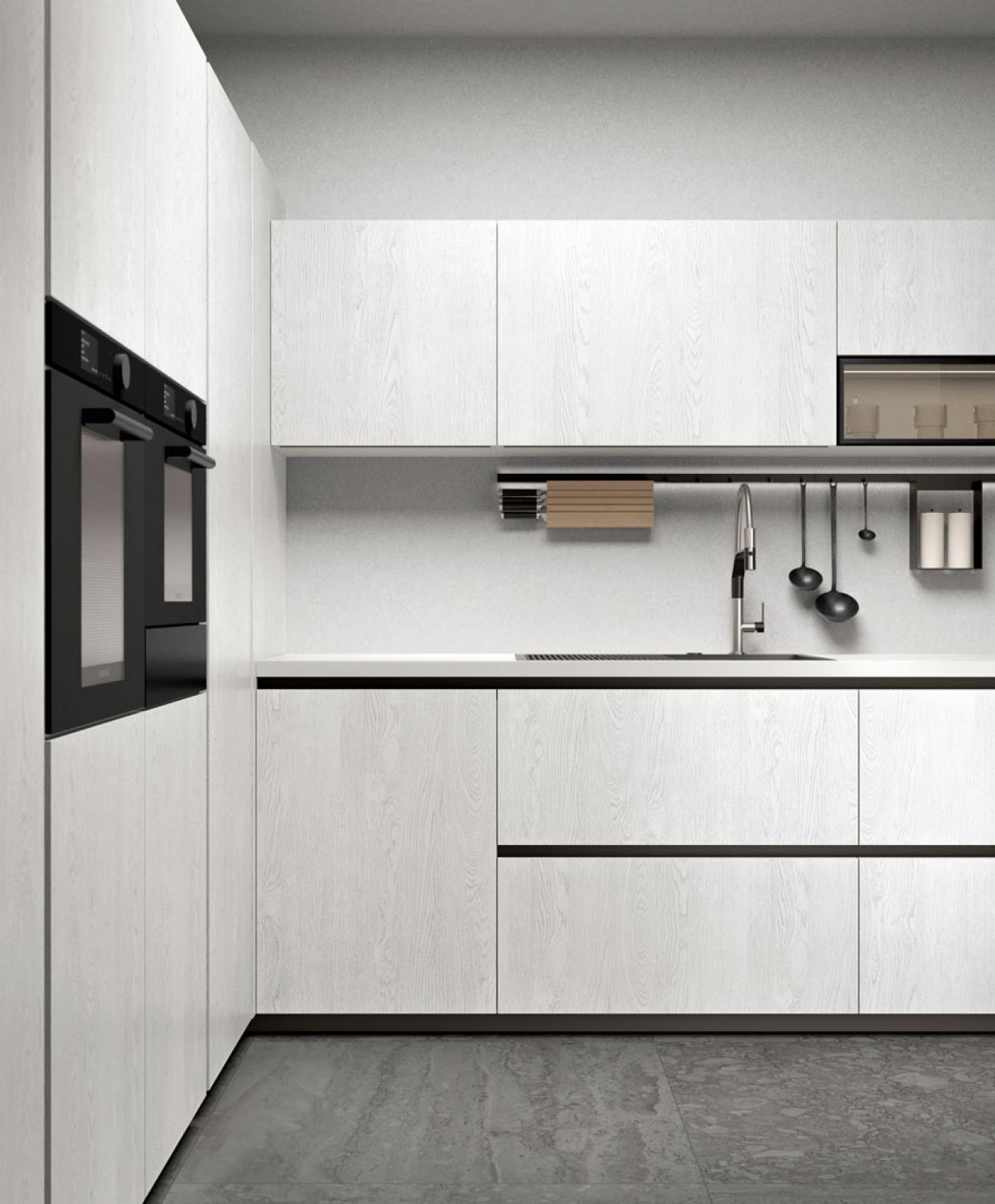 Cucine Moderne - Immagina Wood - Composizione 3
