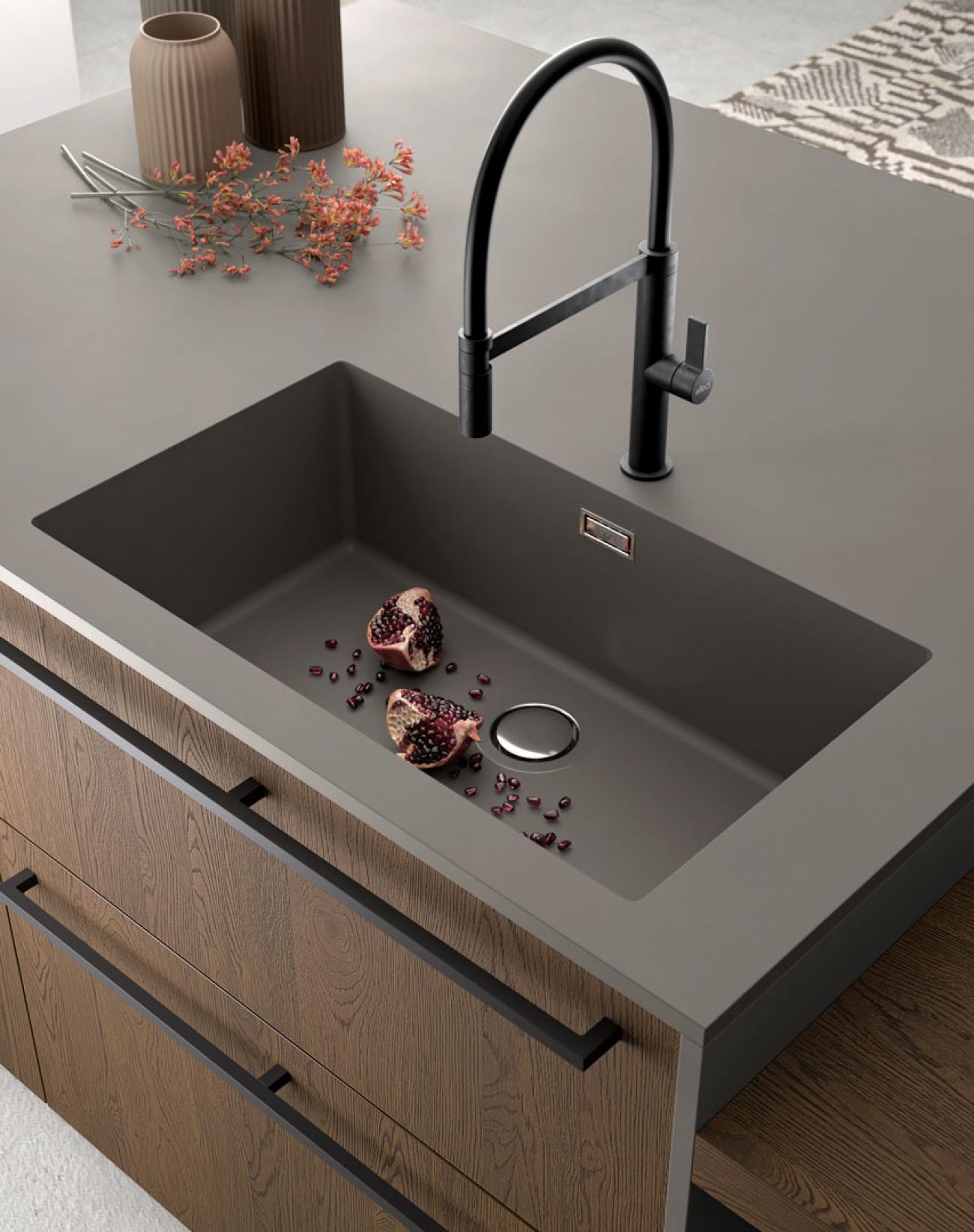 Cucine Moderne - Immagina Wood - Composizione 5
