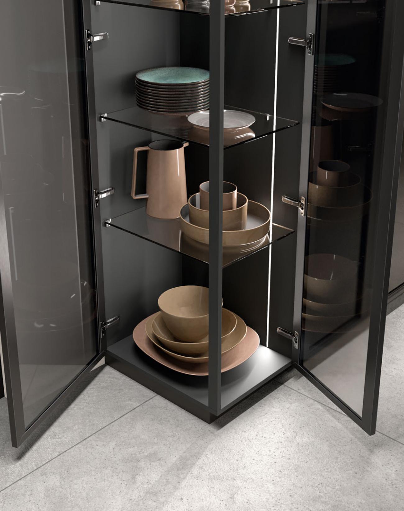 Cucine Moderne - Immagina Wood - Composizione 5

