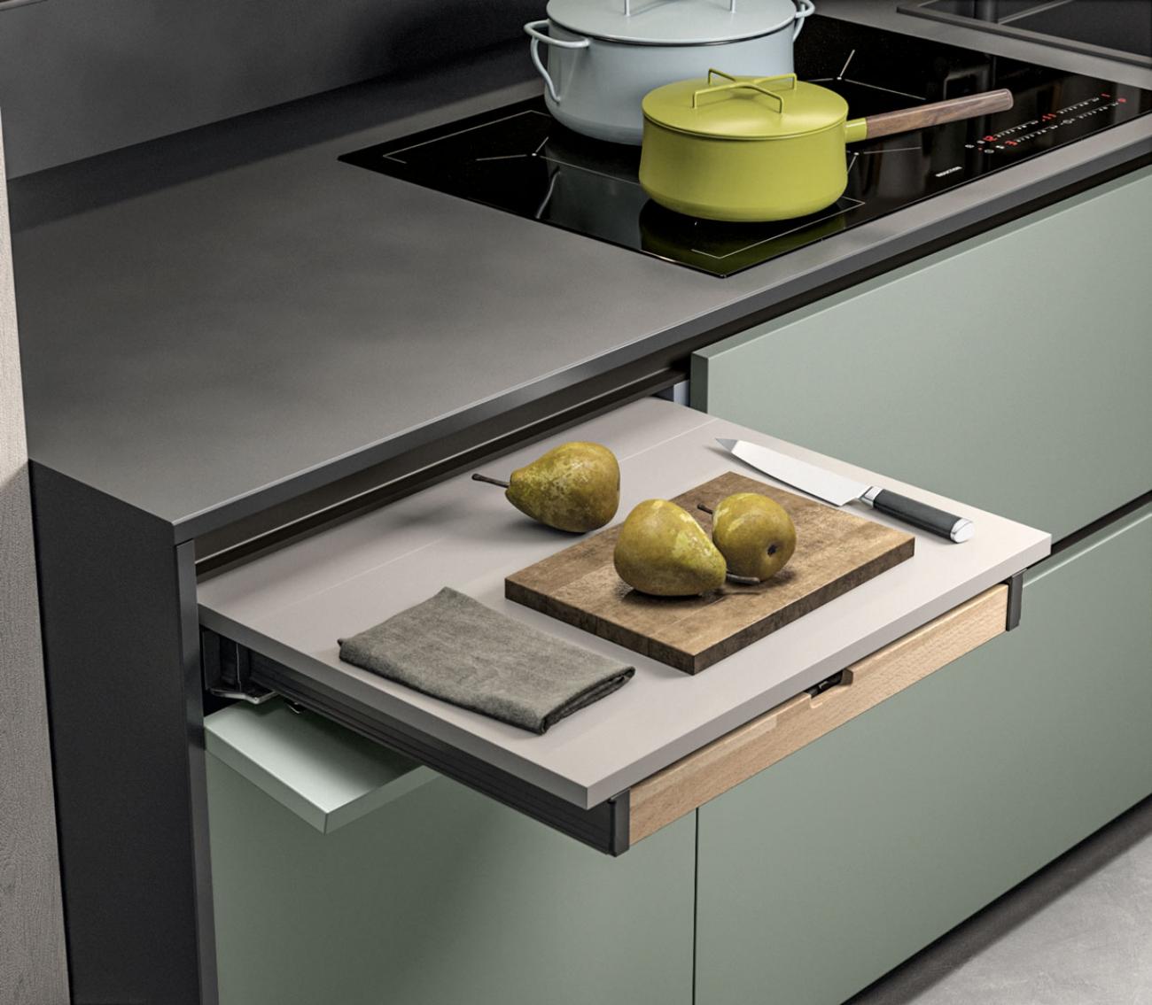 Cucine Moderne - Immagina Wood - Composizione 4
