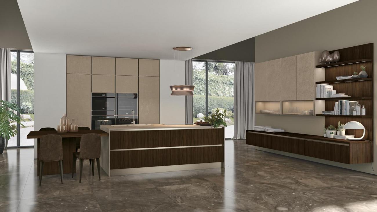Cocinas Modernas - Clover - Composición 1
