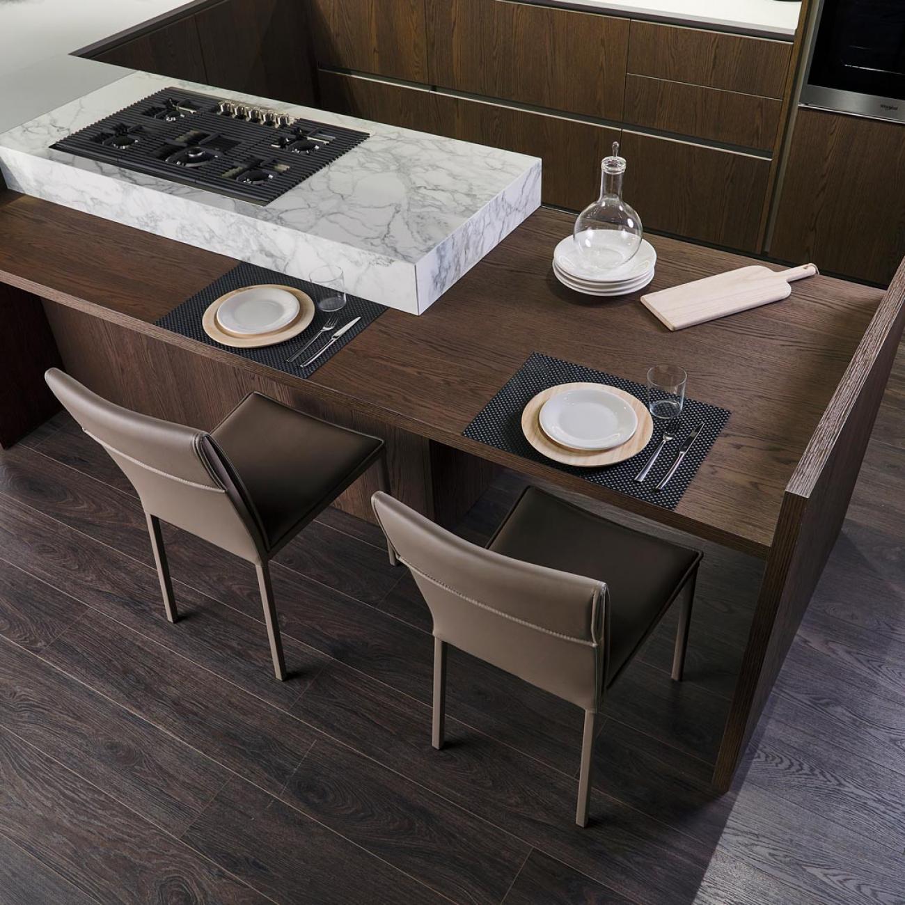 Cucine Moderne - Immagina Wood - Composizione 7
