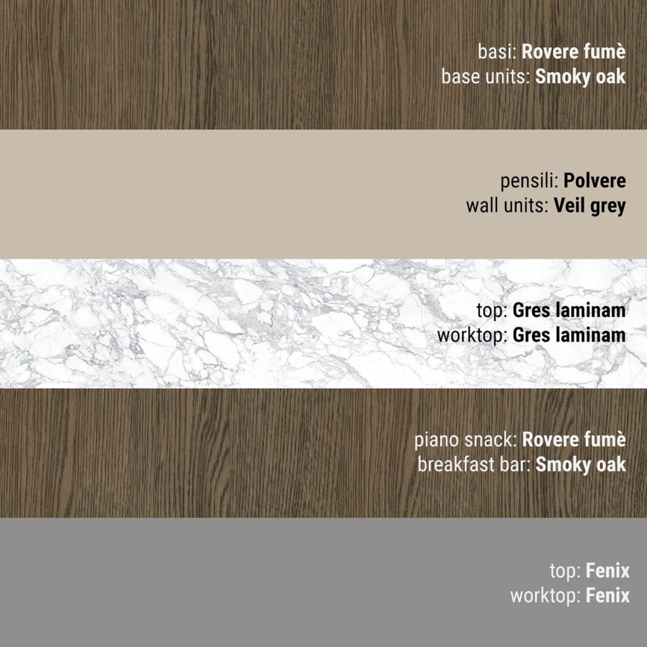 Cucine Moderne - Immagina Wood - Composizione 7
