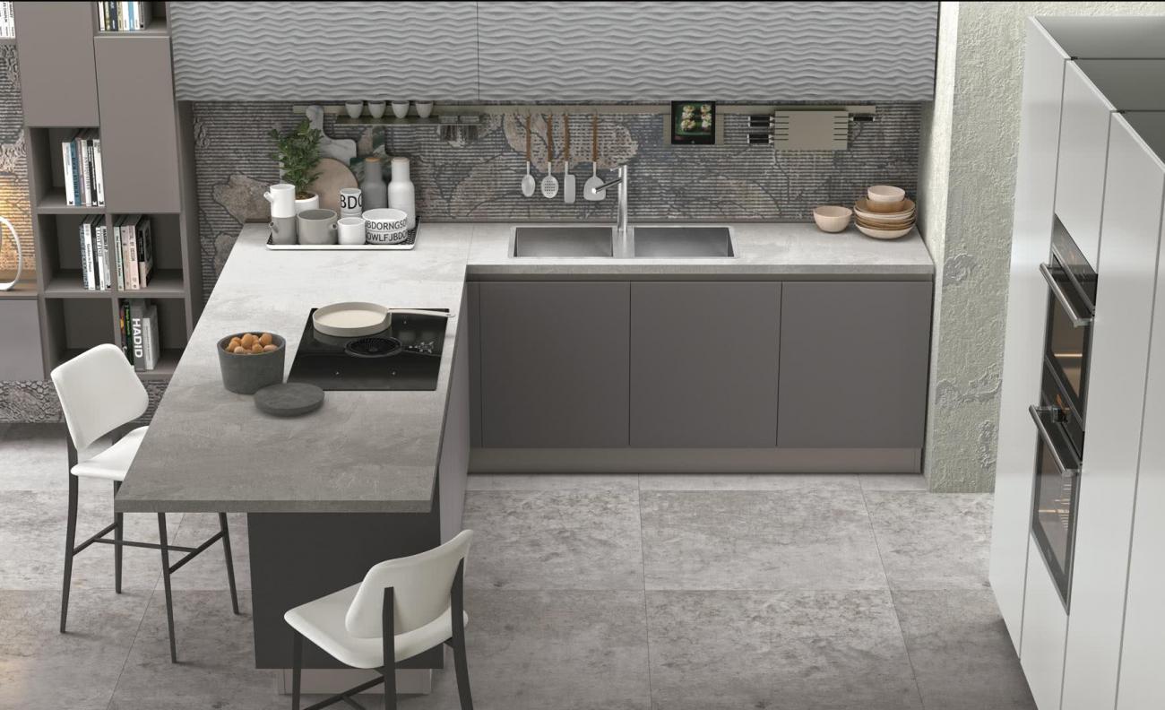 Cocinas Modernas - Clover - Composición 2
