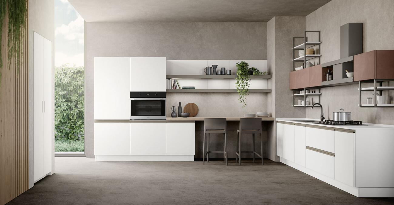 Cucine Moderne - Unica - Composizione 2
