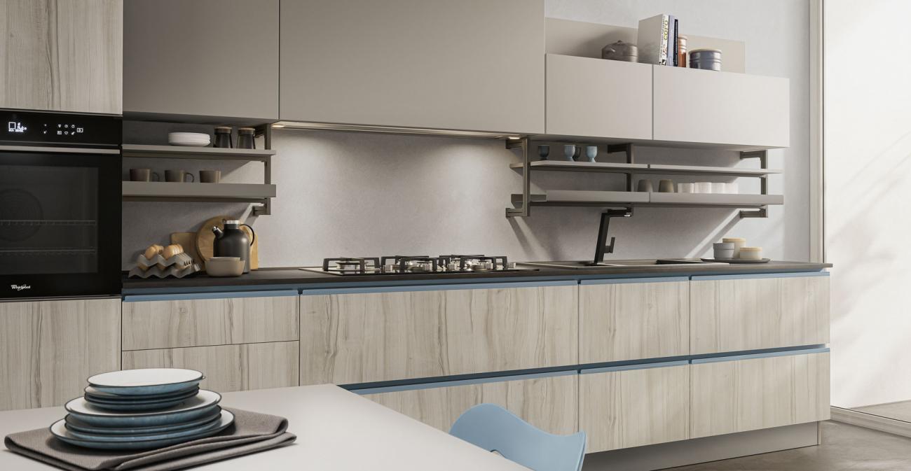 Cucine Moderne - Unica - Composizione 3
