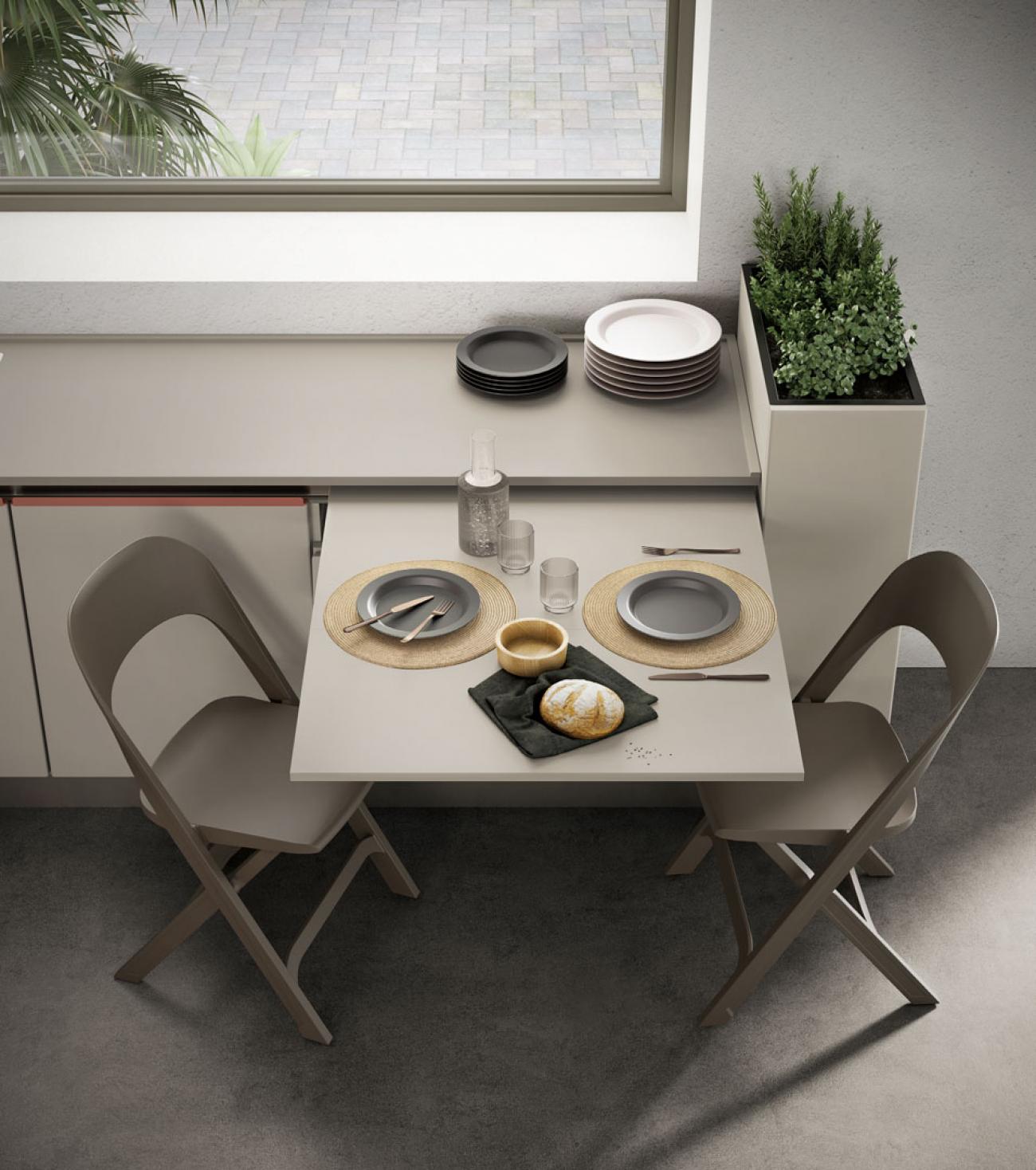 Cucine Moderne - Unica - Composizione 4
