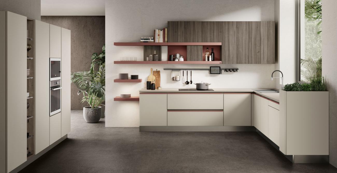 Cucine Moderne - Unica - Composizione 4
