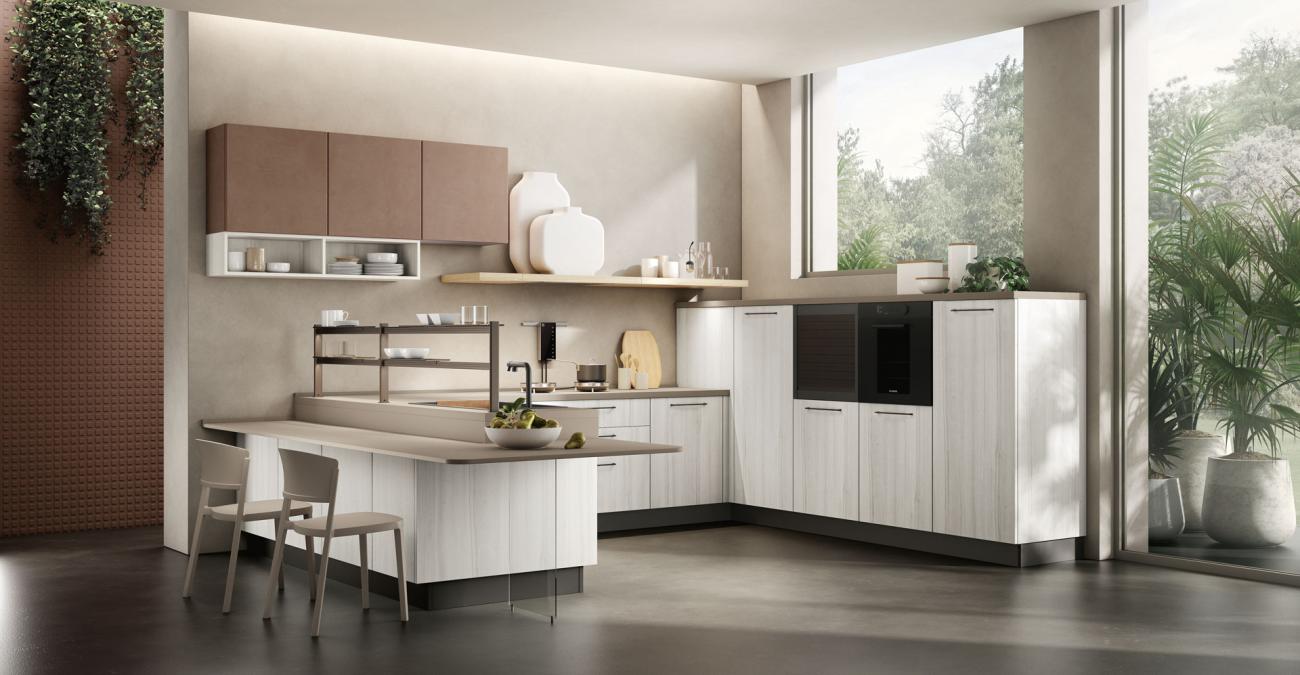 Cucine Moderne - Unica - Composizione 5
