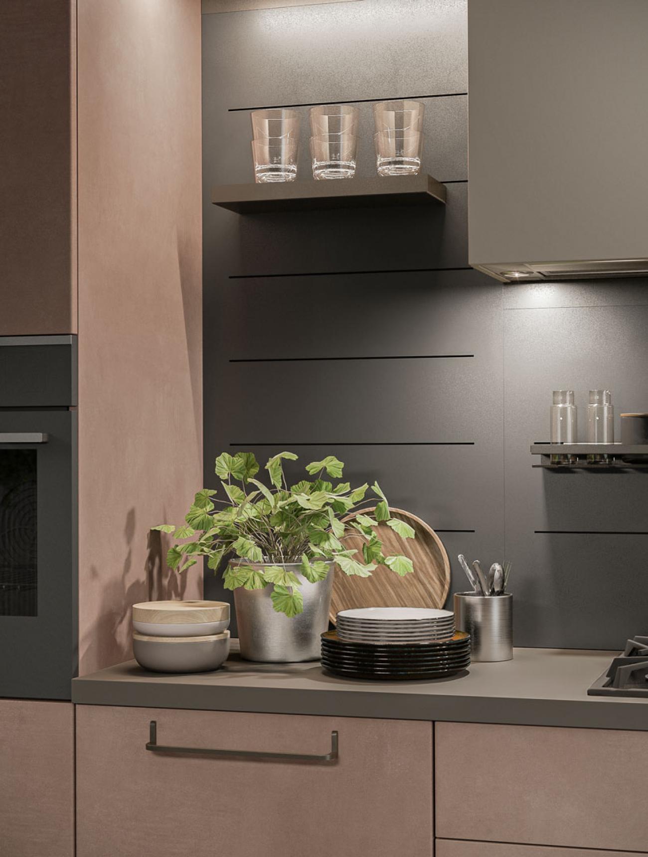 Cucine Moderne - Unica - Composizione 6
