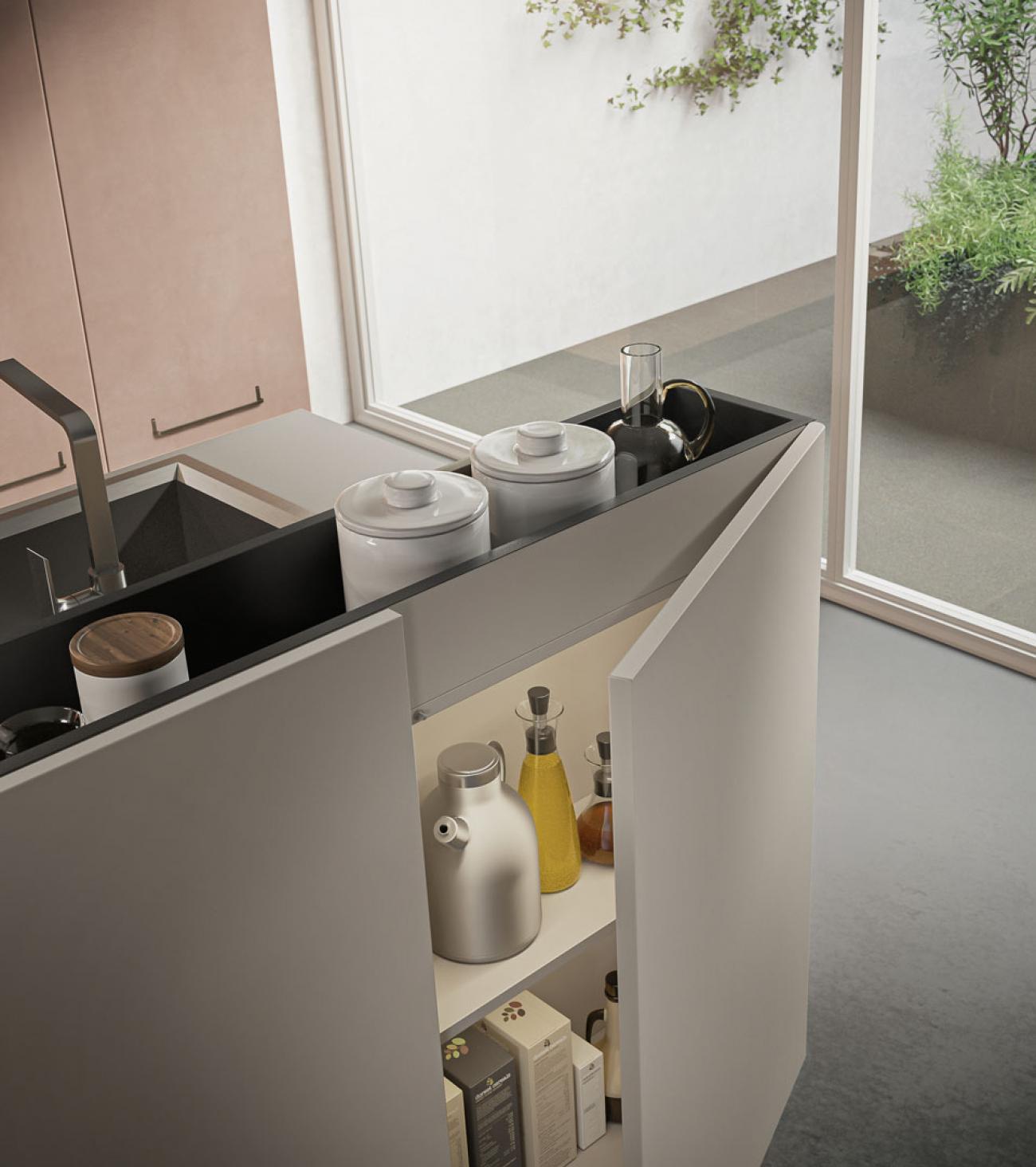 Cucine Moderne - Unica - Composizione 6
