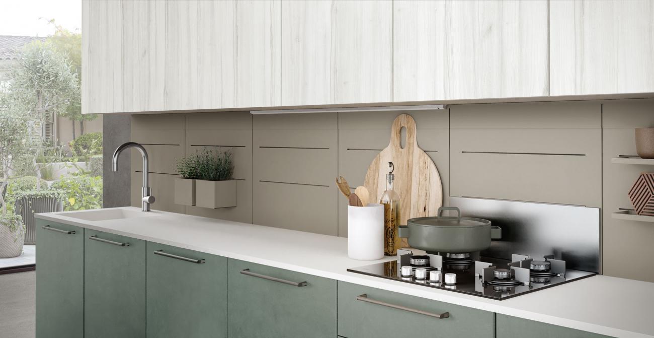 Cucine Moderne - Unica - Composizione 7
