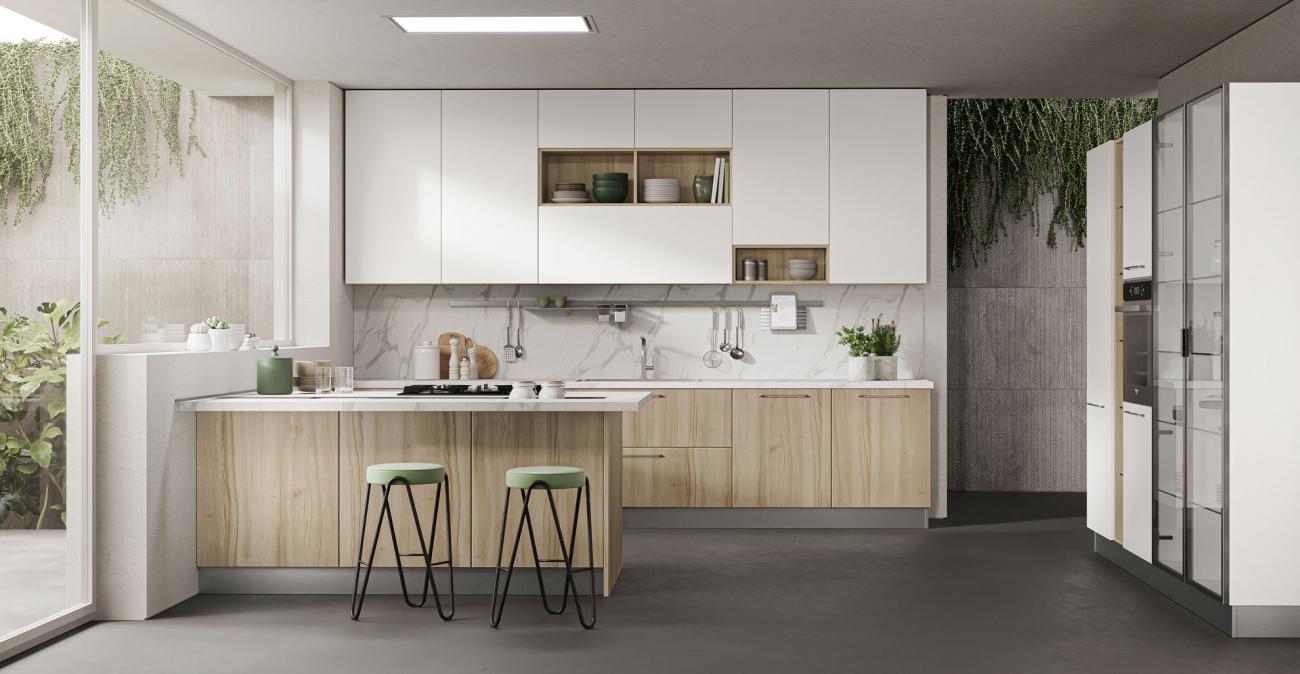 Cucine Moderne - Unica - Composizione 8
