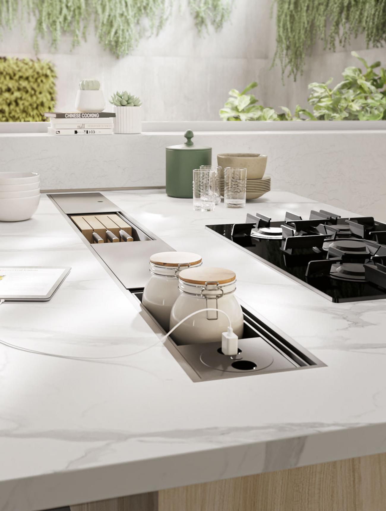Cucine Moderne - Unica - Composizione 8
