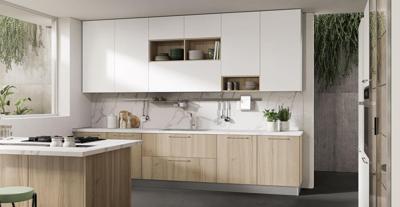 Cucine Moderne - Unica - Composizione 8
