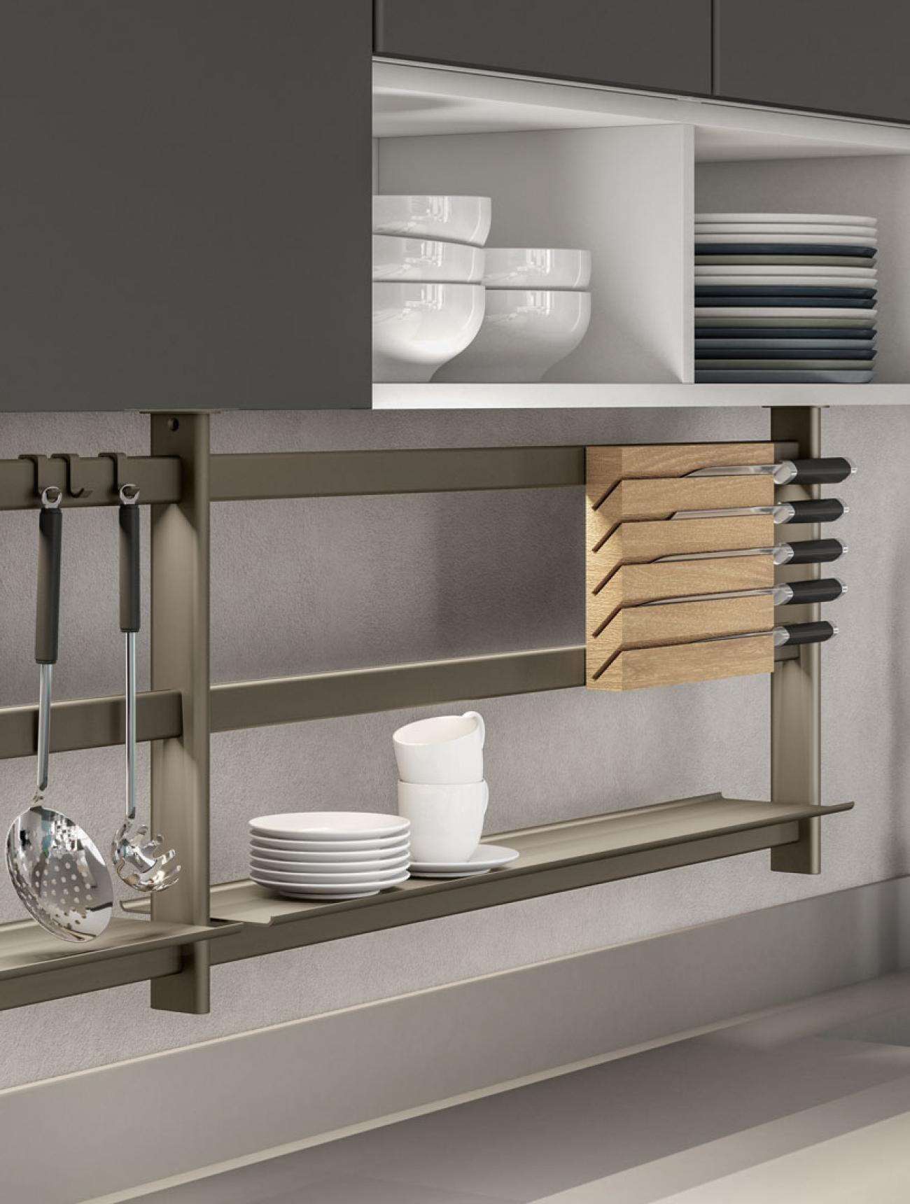 Cucine Moderne - Unica - Composizione 9
